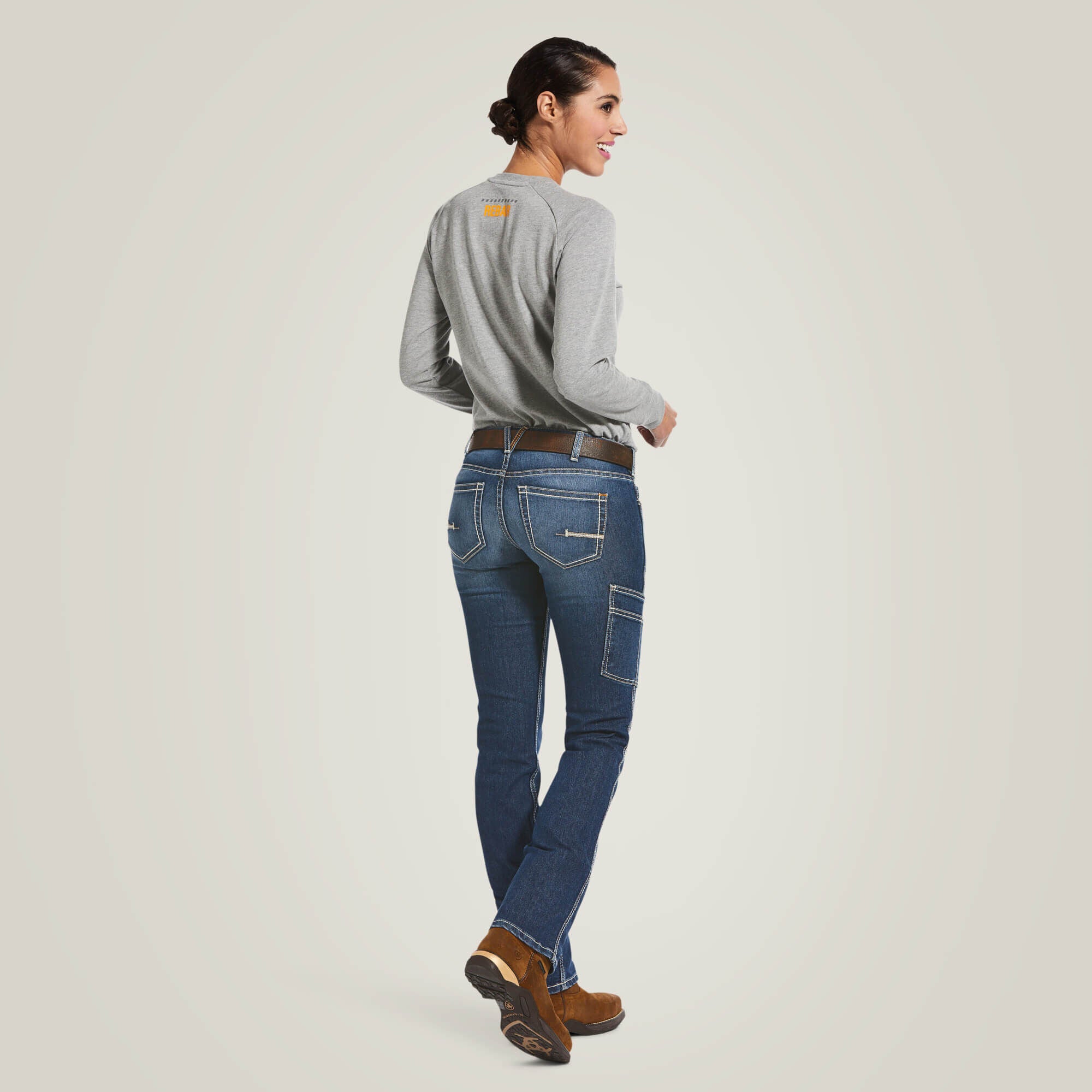 Rebar DuraStretch Riveter Straight Leg Jean - Women