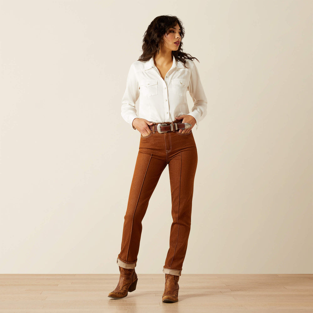 Ultra High Rise Relaxed Straight Leg Jean - Women|Trends