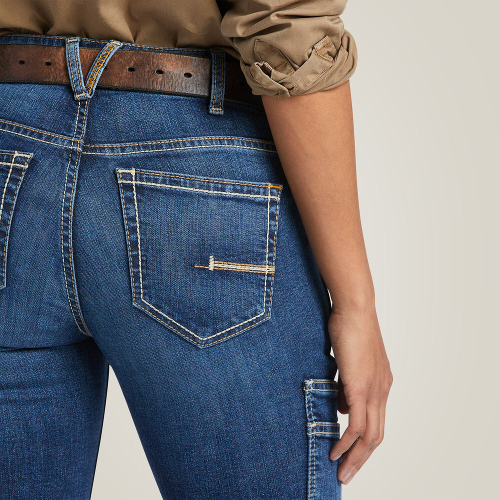Rebar Work Flex Perfect Rise Riveter Boot Cut Jean - Women