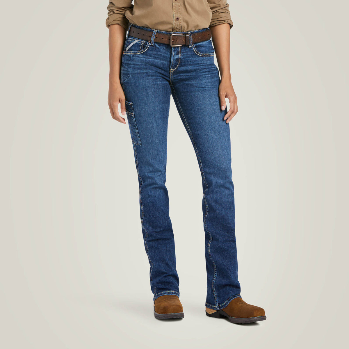 Rebar Work Flex Perfect Rise Riveter Boot Cut Jean - Women
