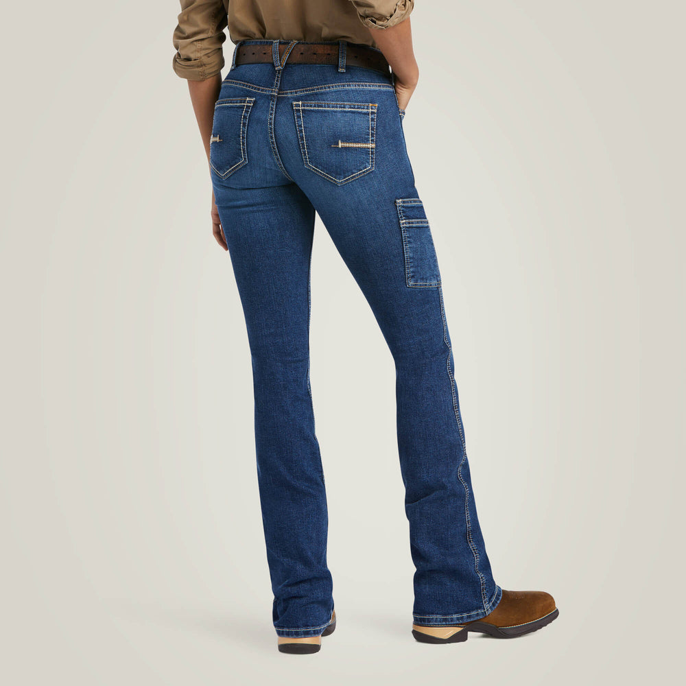 Rebar Work Flex Perfect Rise Riveter Boot Cut Jean - Women
