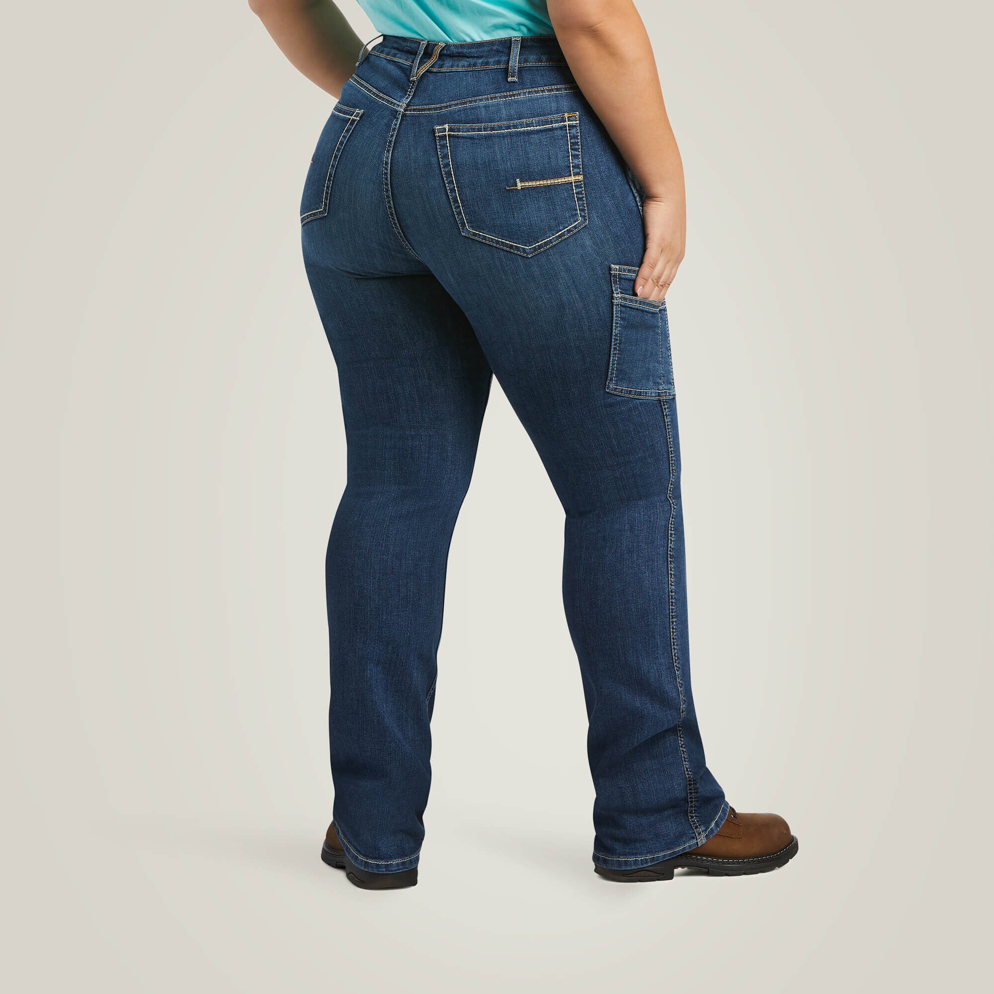 Rebar Work Flex Perfect Rise Riveter Boot Cut Jean - Women