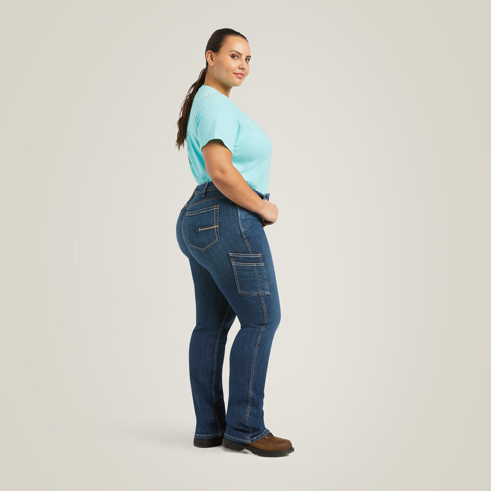 Rebar Work Flex Perfect Rise Riveter Boot Cut Jean - Women