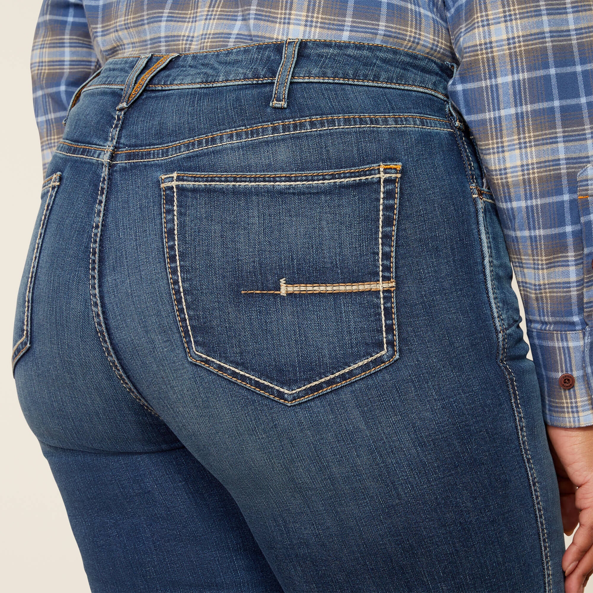 Rebar High Rise Riveter Straight Jean - Women
