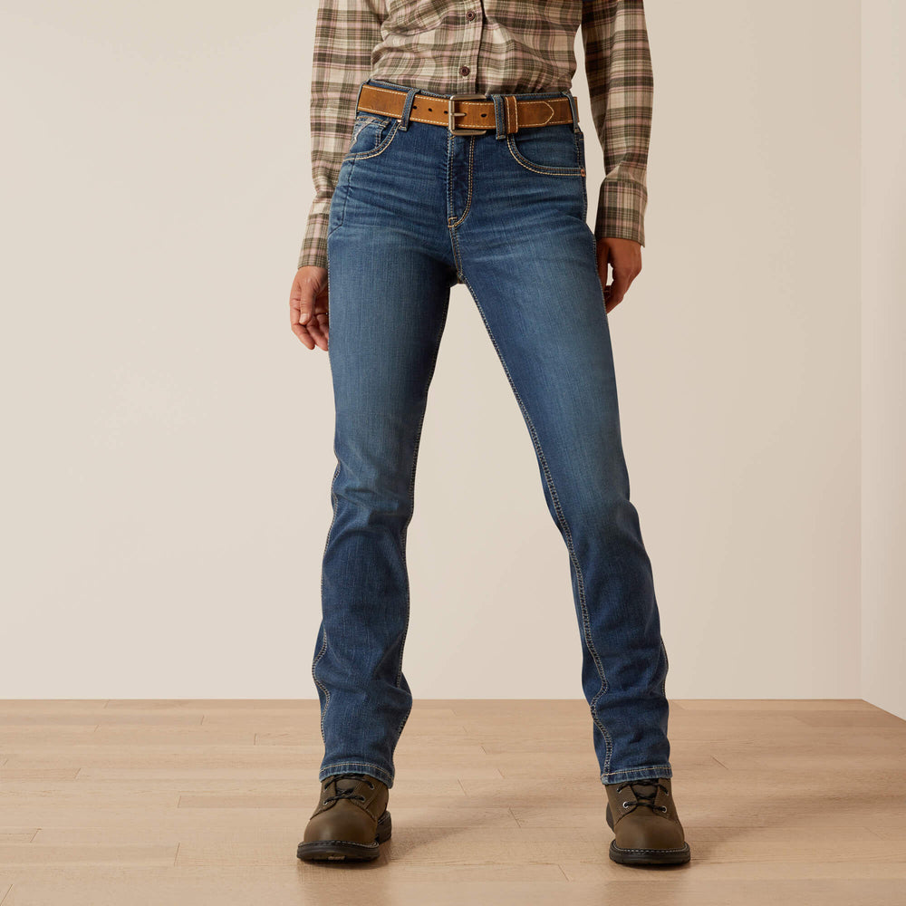 Rebar High Rise Riveter Straight Jean - Women