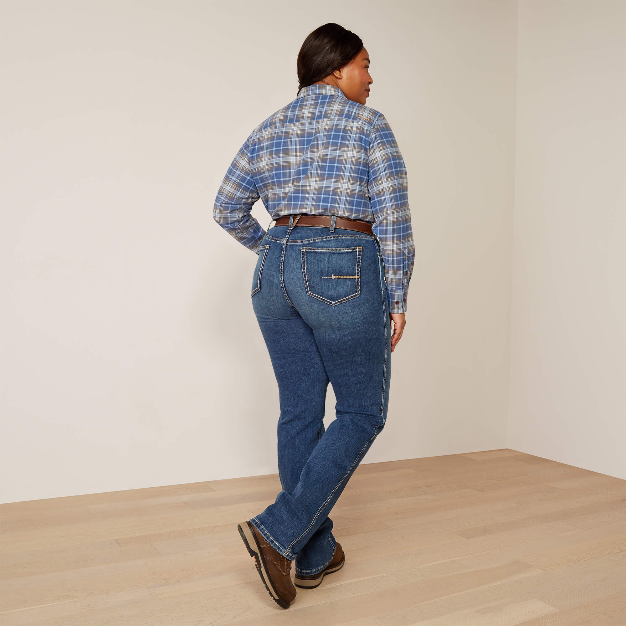 Rebar High Rise Riveter Straight Jean - Women