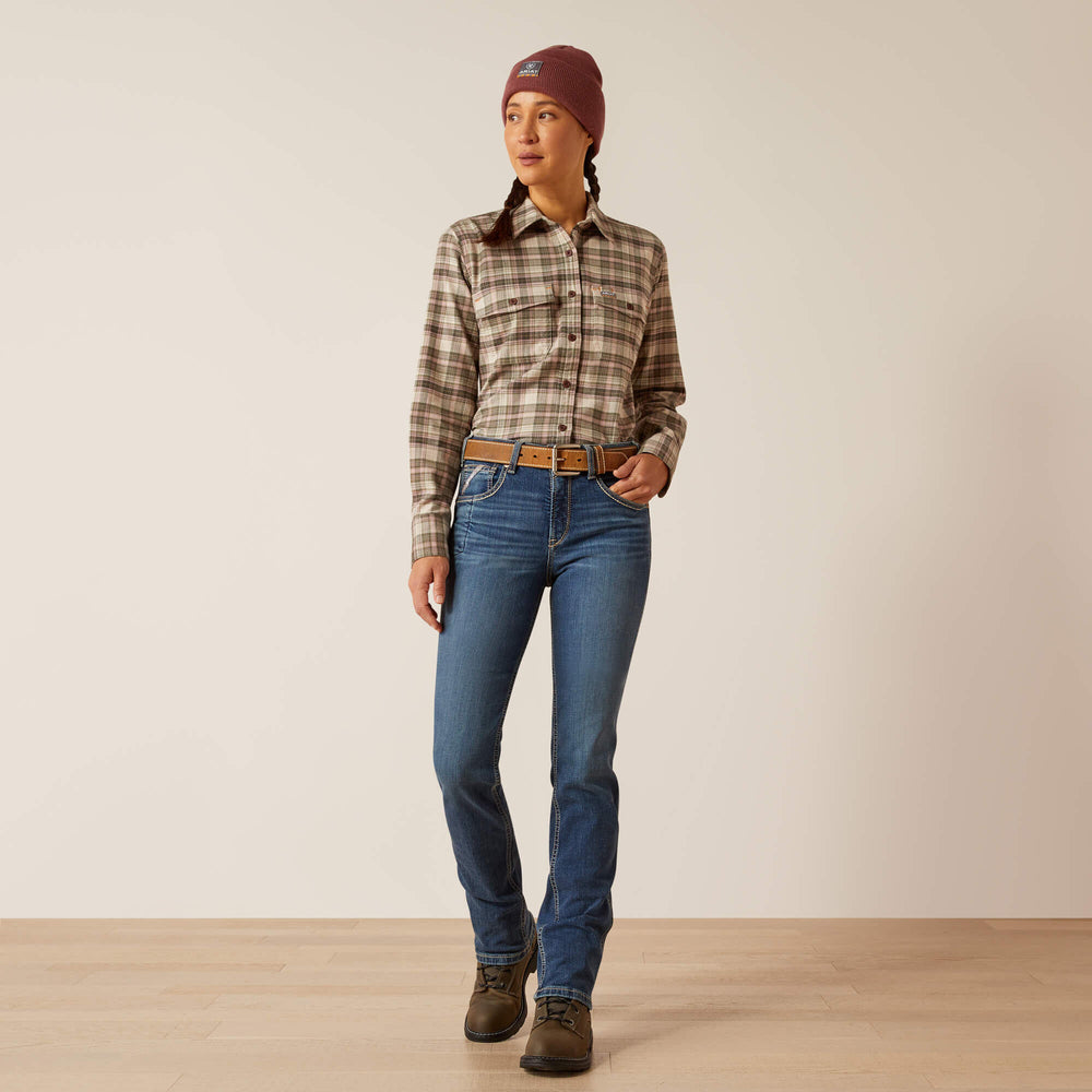Rebar High Rise Riveter Straight Jean - Women