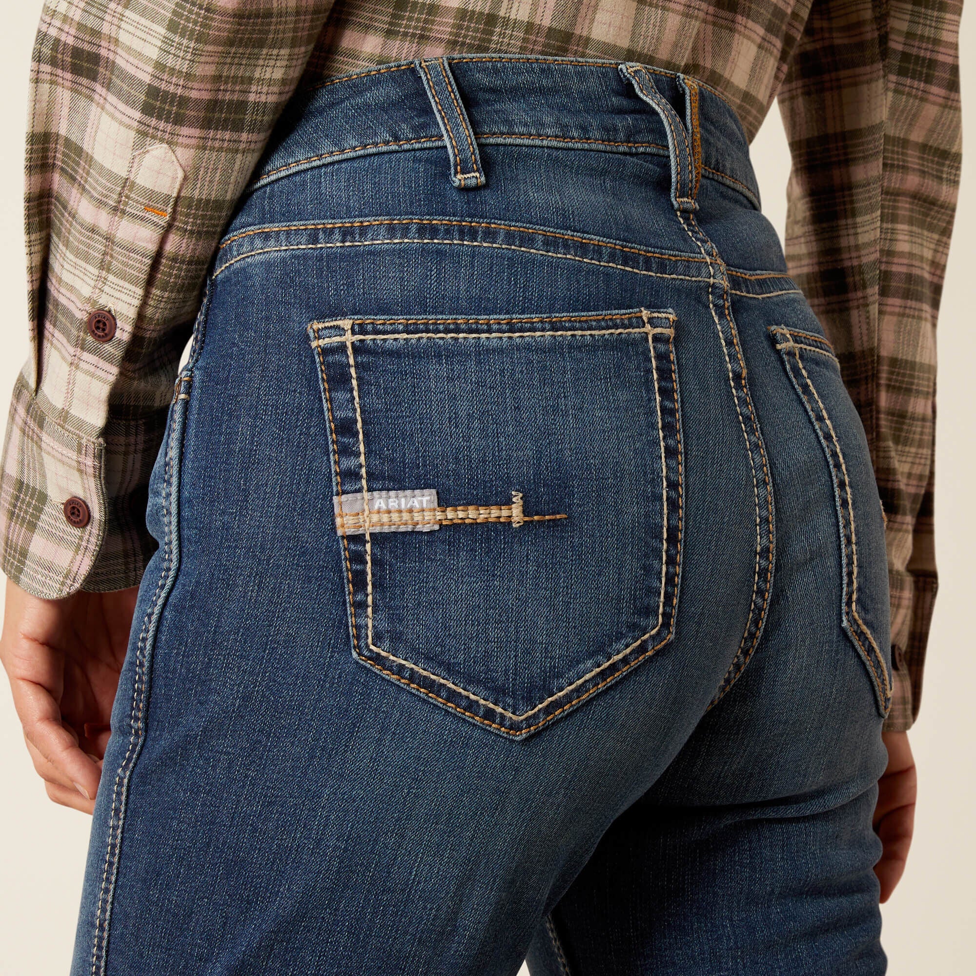 Rebar High Rise Riveter Straight Jean - Women