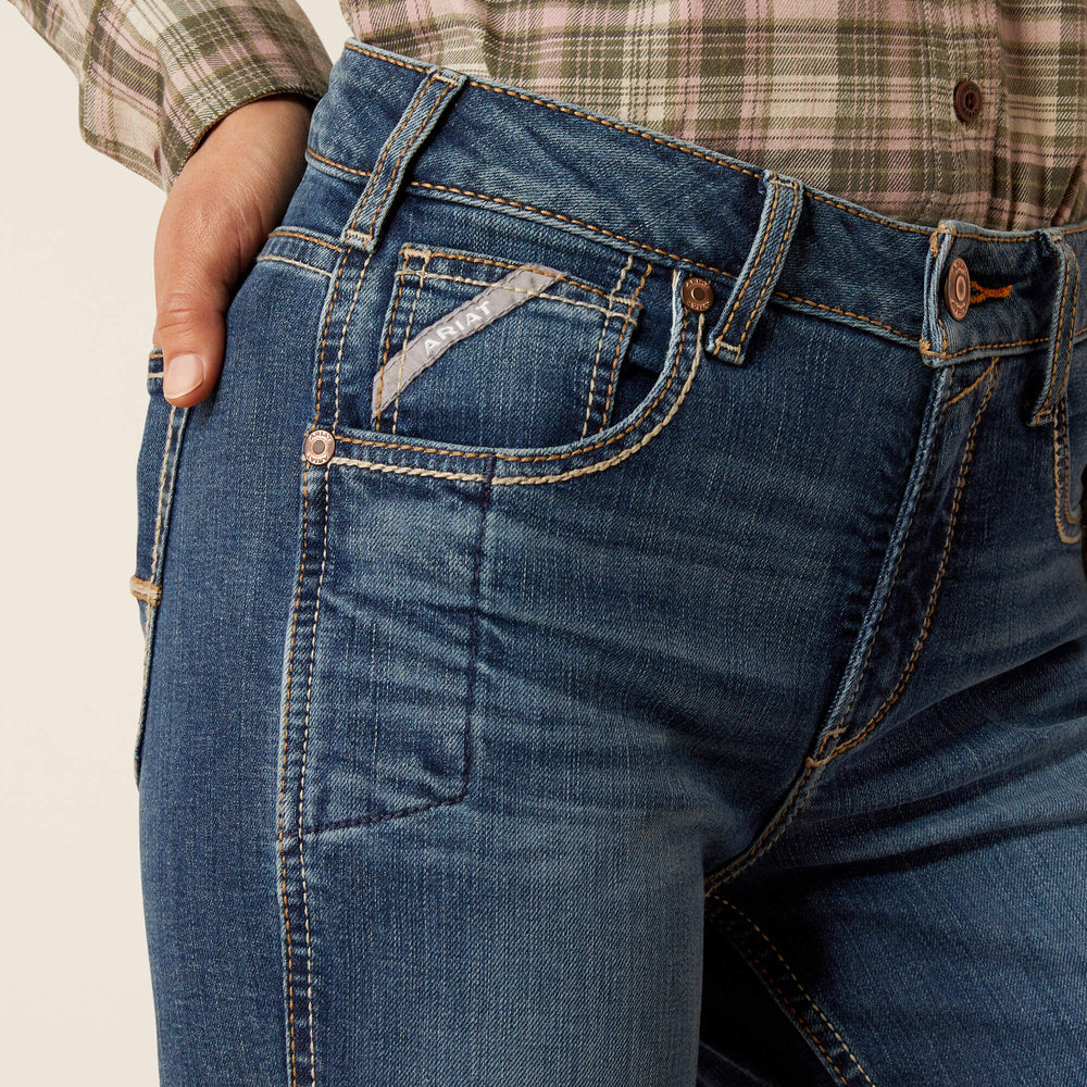 Rebar High Rise Riveter Straight Jean - Women