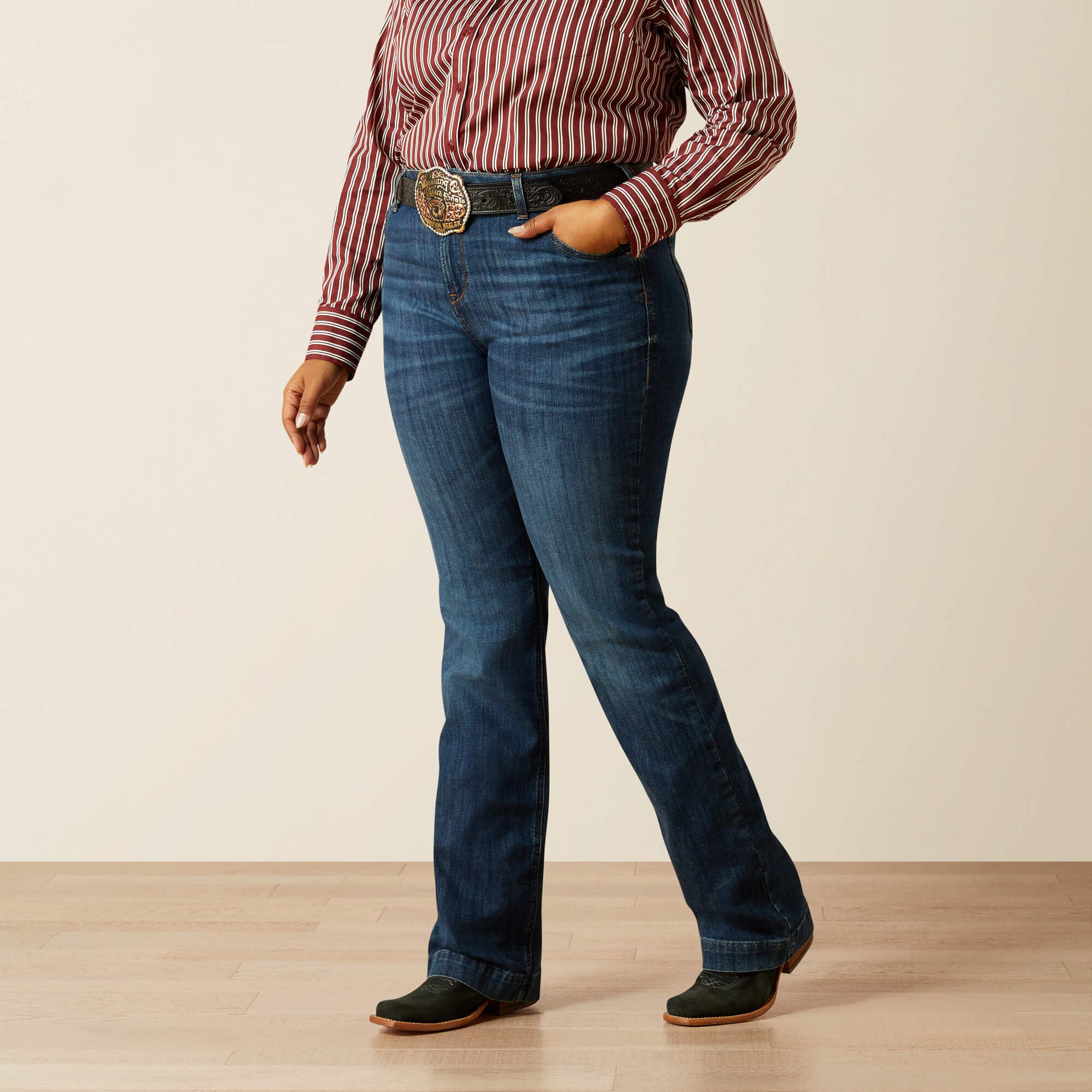 Perfect Rise Bessie Slim Trouser Jeans - Women