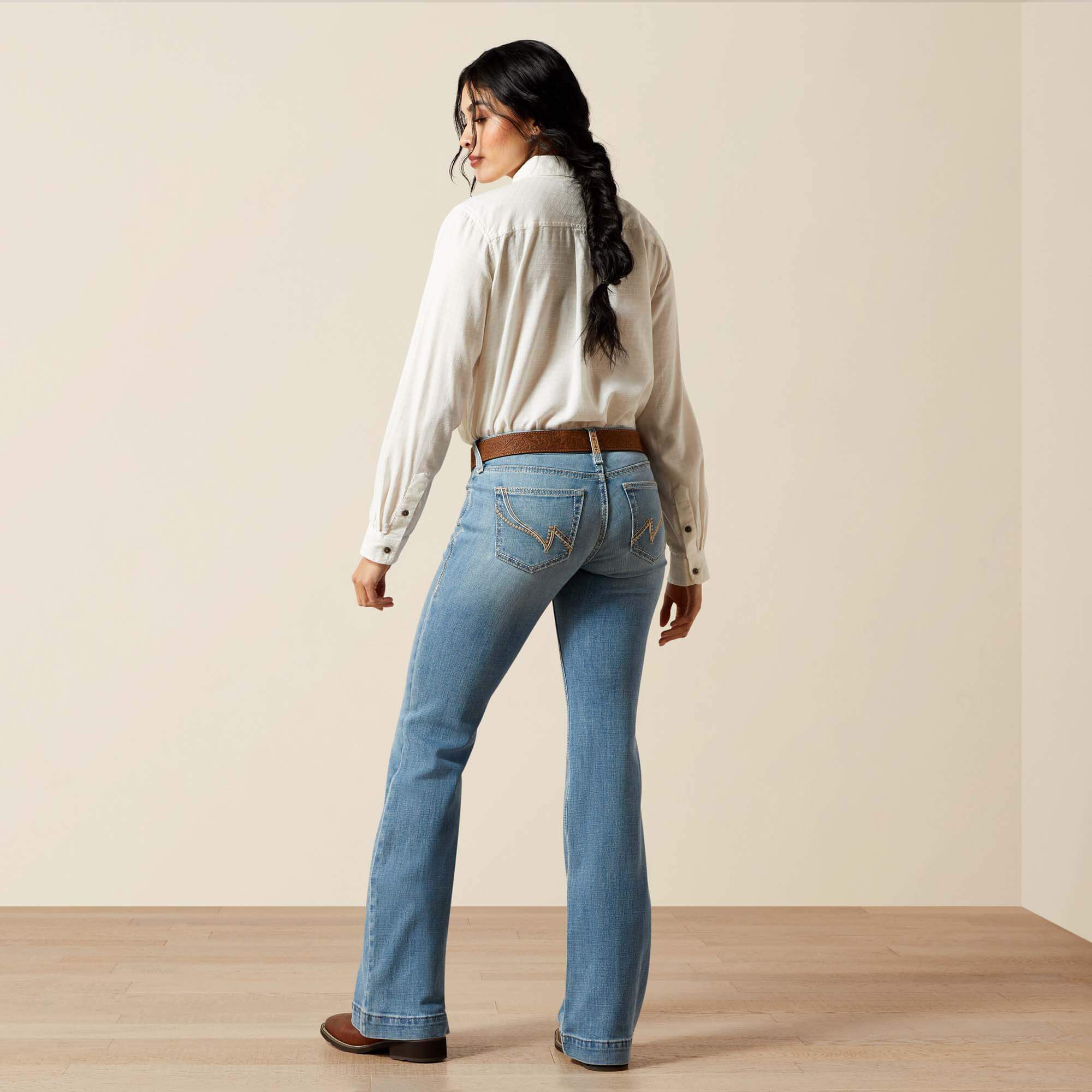 Mid Rise Giovana Leg Slim Trouser Jeans - Women|Trends