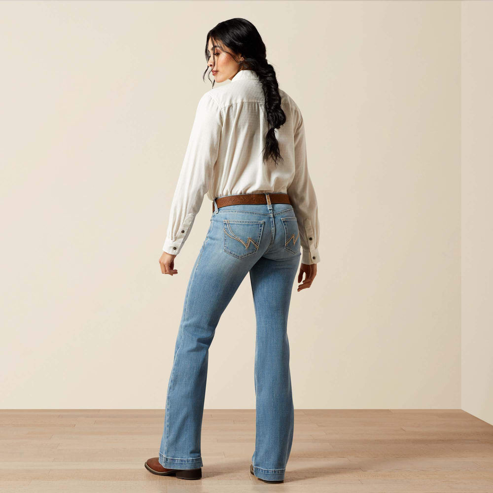 Mid Rise Giovana Leg Slim Trouser Jeans - Women|Trends