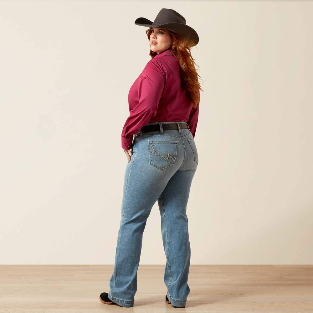 Mid Rise Giovana Leg Slim Trouser Jeans - Women|Trends