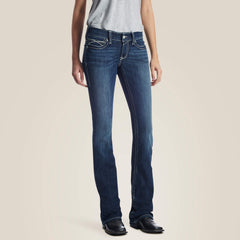 R.E.A.L. Low Rise Stretch Rosy Whipstitch Boot Cut Jean - Women|Trends