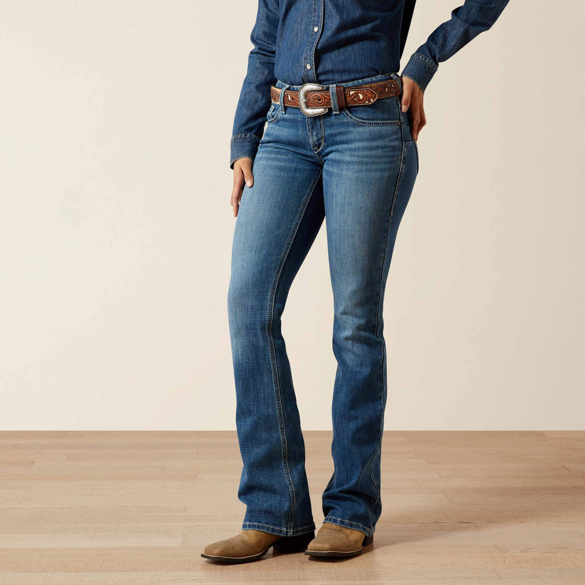 Mid Rise Aisha Boot Cut Jean - Women|Trends