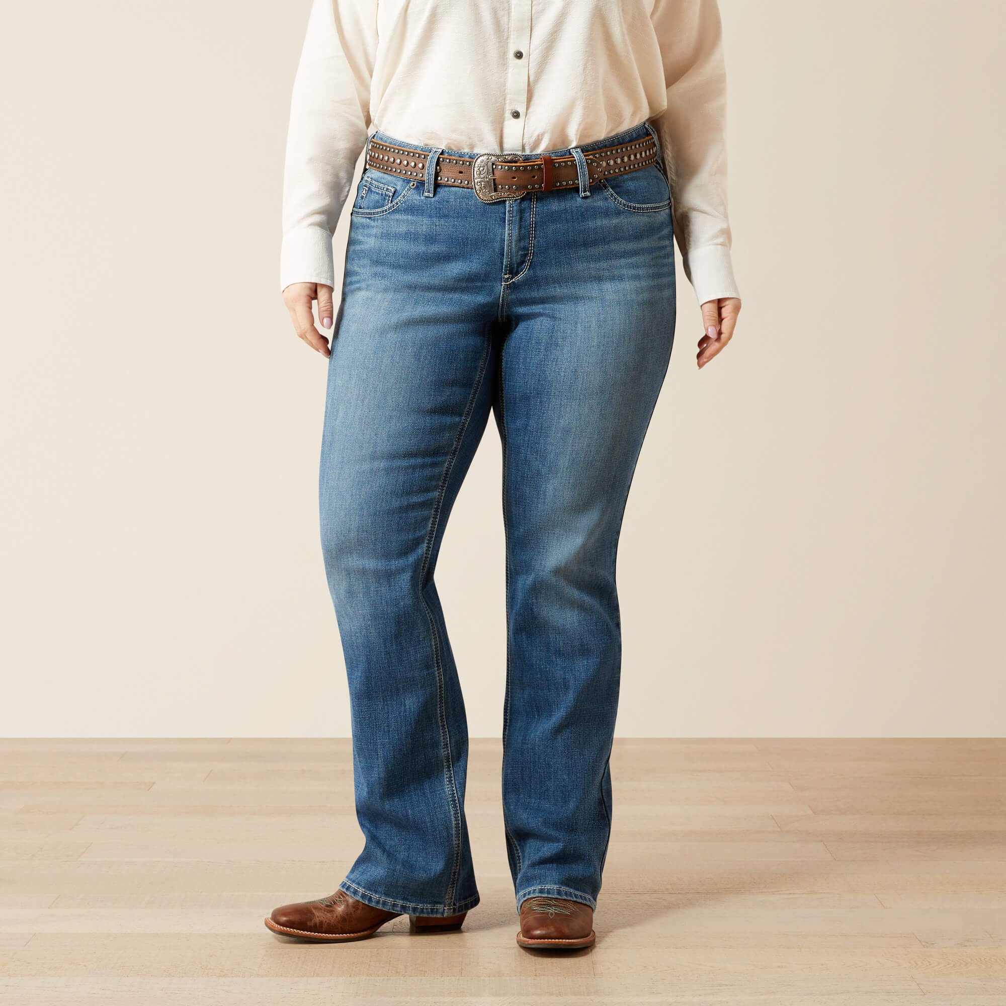 Mid Rise Aisha Boot Cut Jean - Women|Trends
