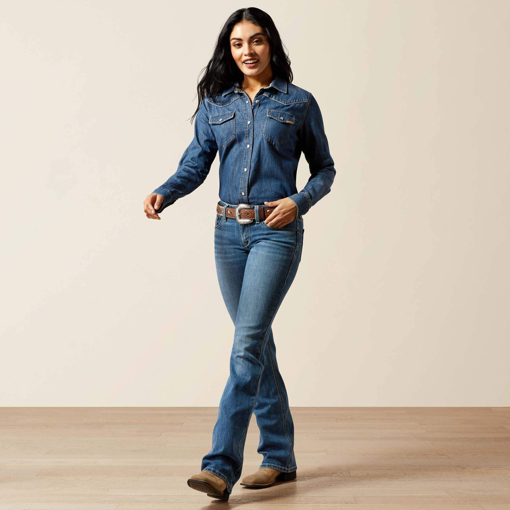 Mid Rise Aisha Boot Cut Jean - Women|Trends