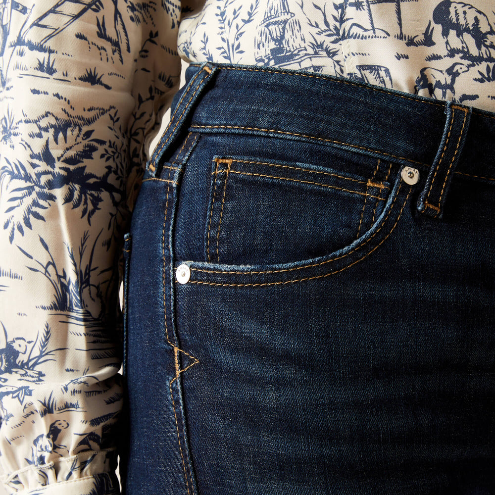 High Rise Bridle Skinny Jeans - Women
