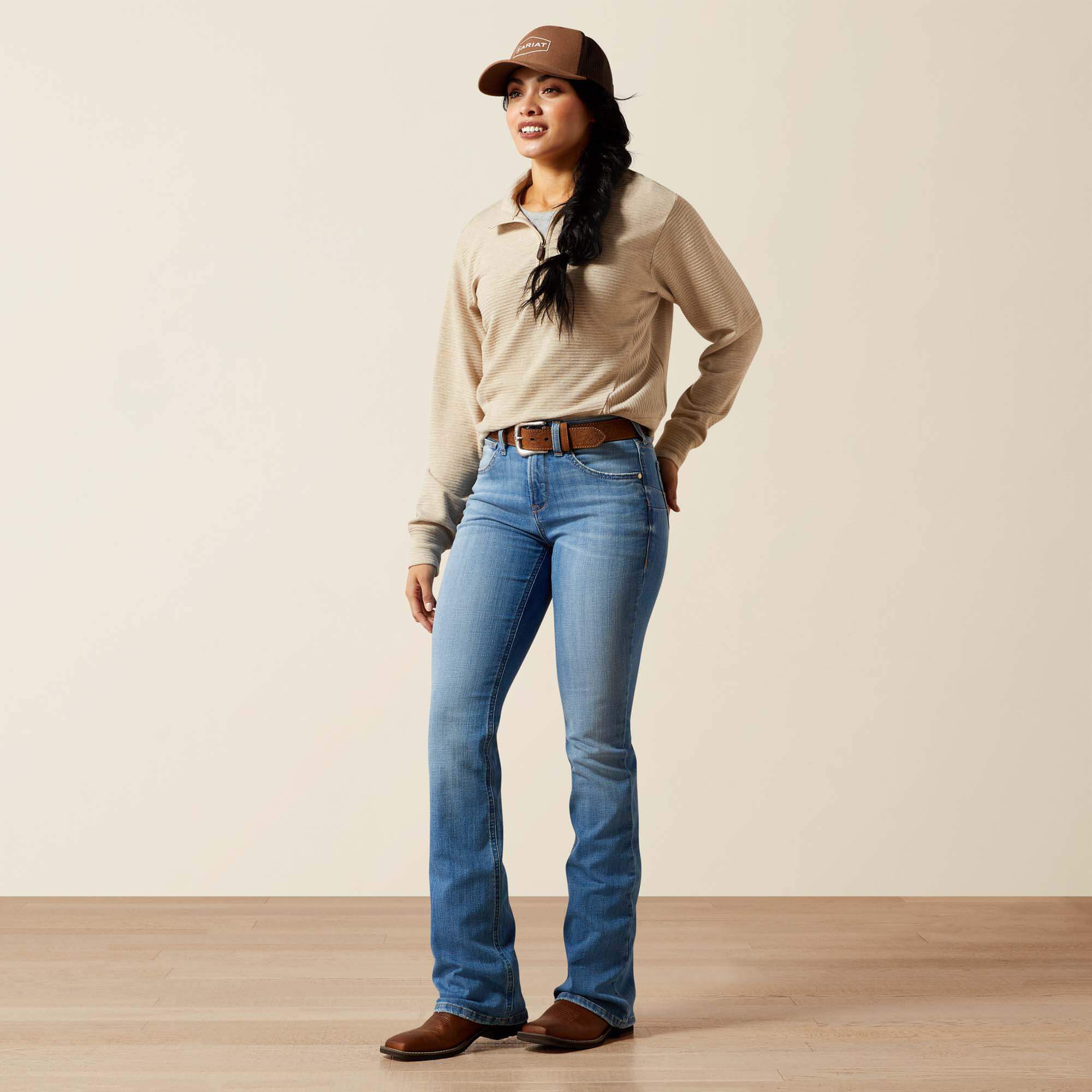 High Rise Camellia Boot Cut Jean - Women|Trends