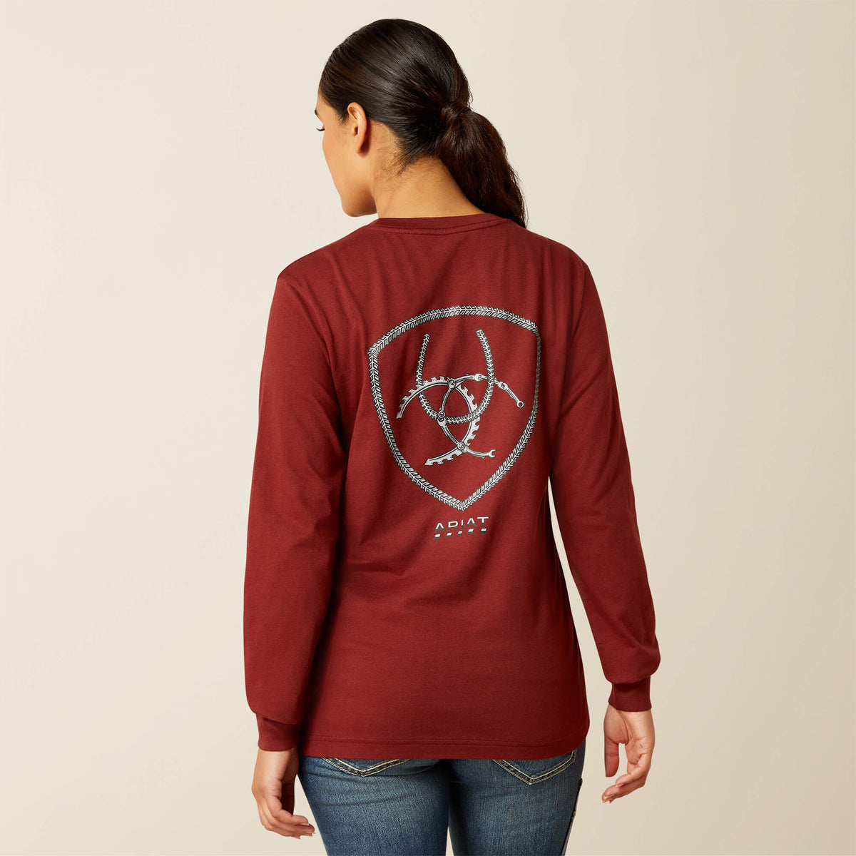 Rebar Cotton Strong Workshop Logo T-Shirt - Women