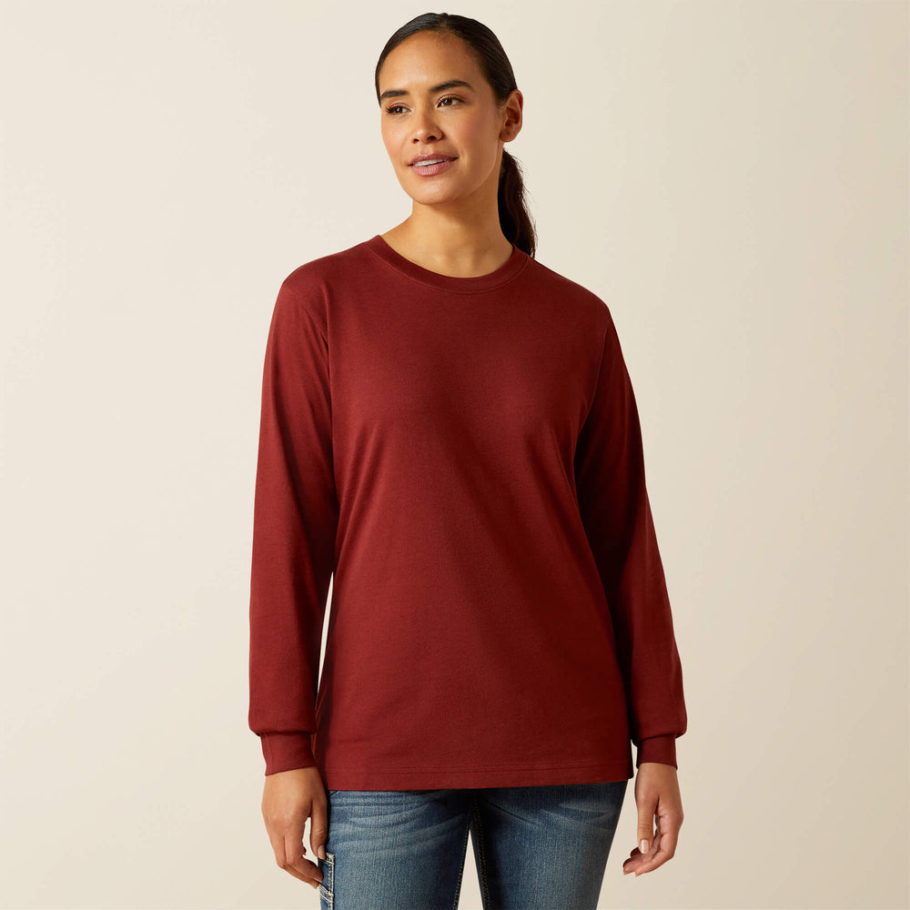 Rebar Cotton Strong Workshop Logo T-Shirt - Women