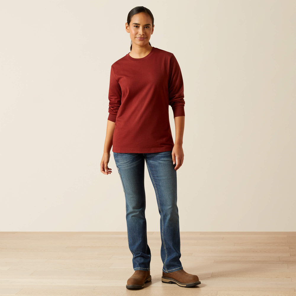 Rebar Cotton Strong Workshop Logo T-Shirt - Women