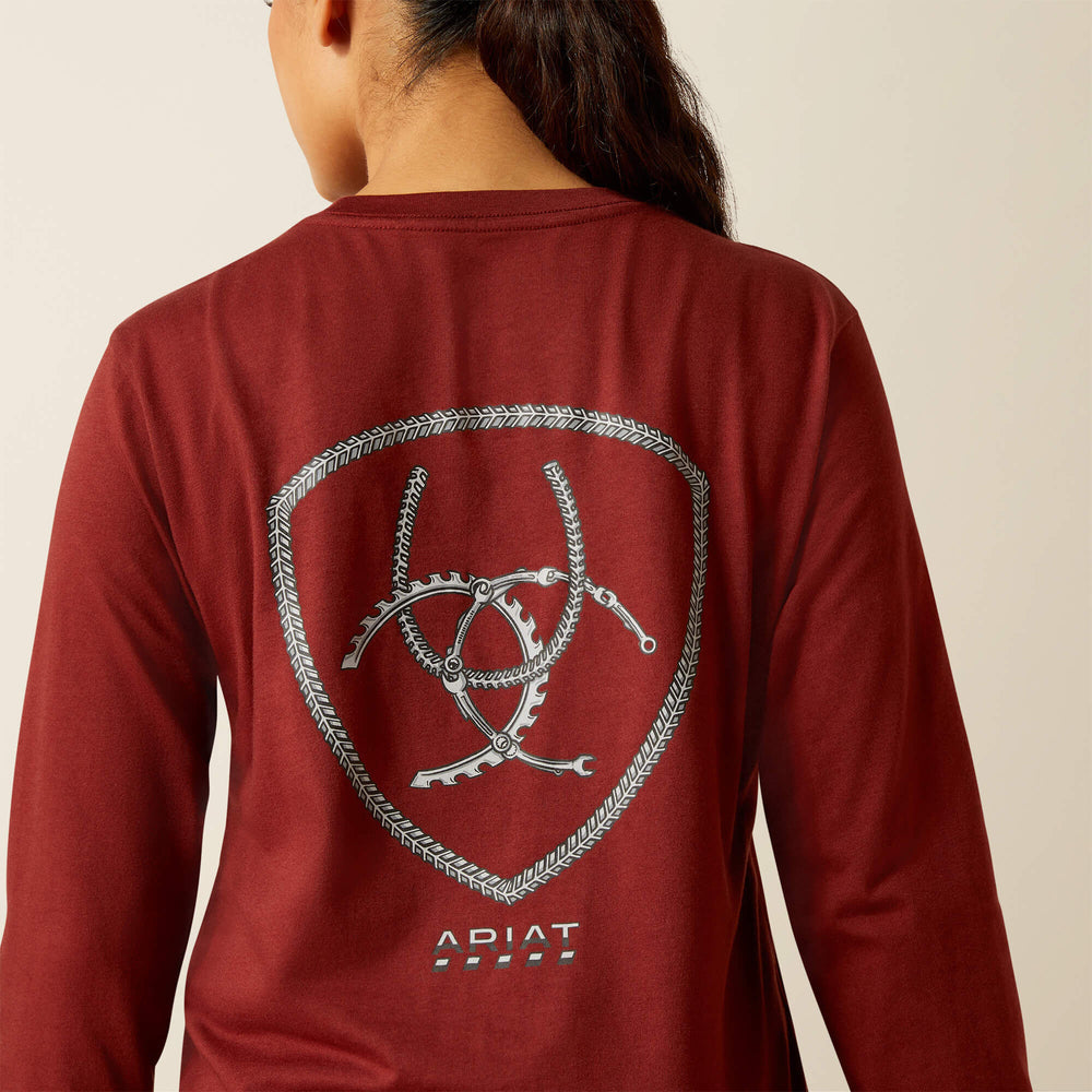 Rebar Cotton Strong Workshop Logo T-Shirt - Women