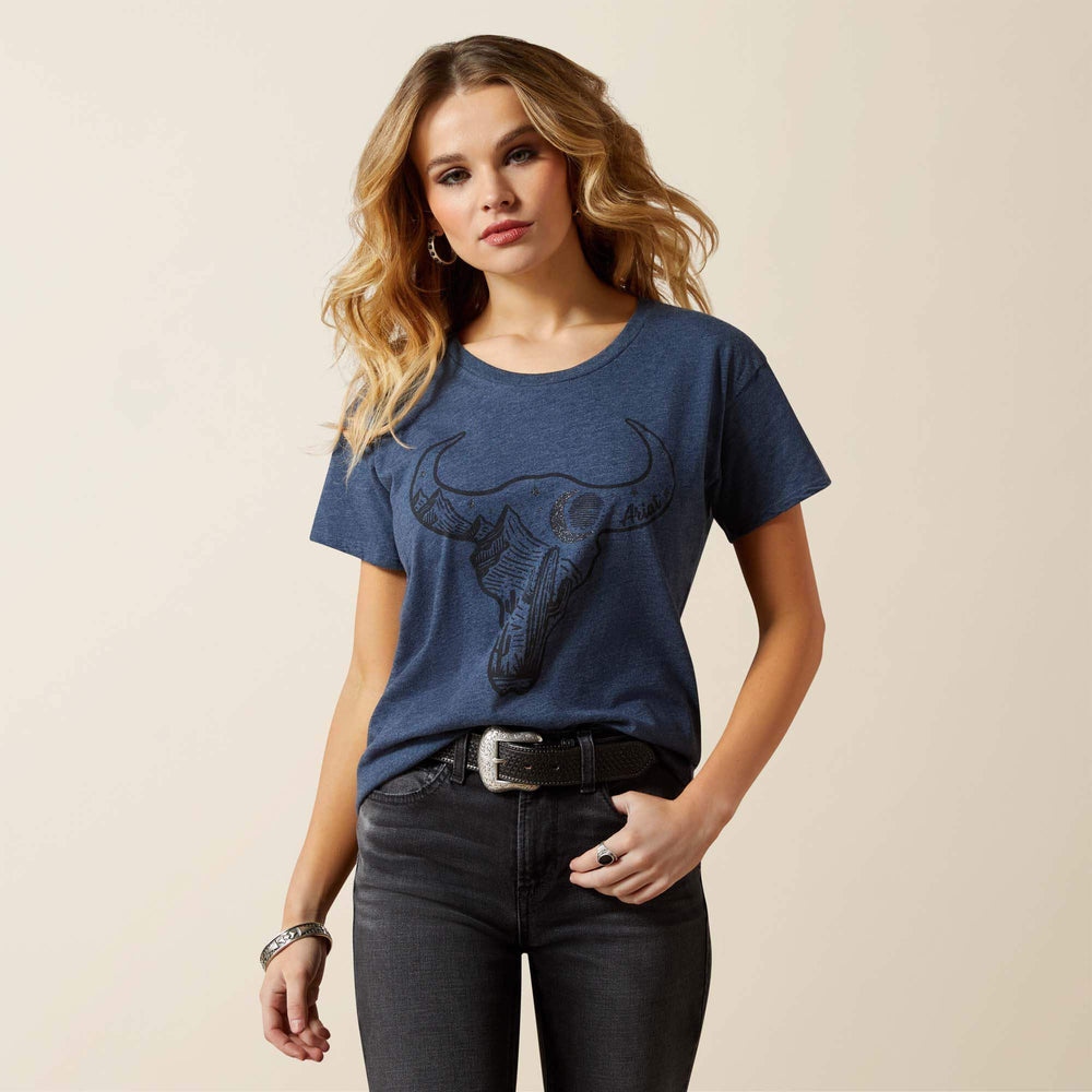 Ariat Bull Night Sky T-Shirt - Women