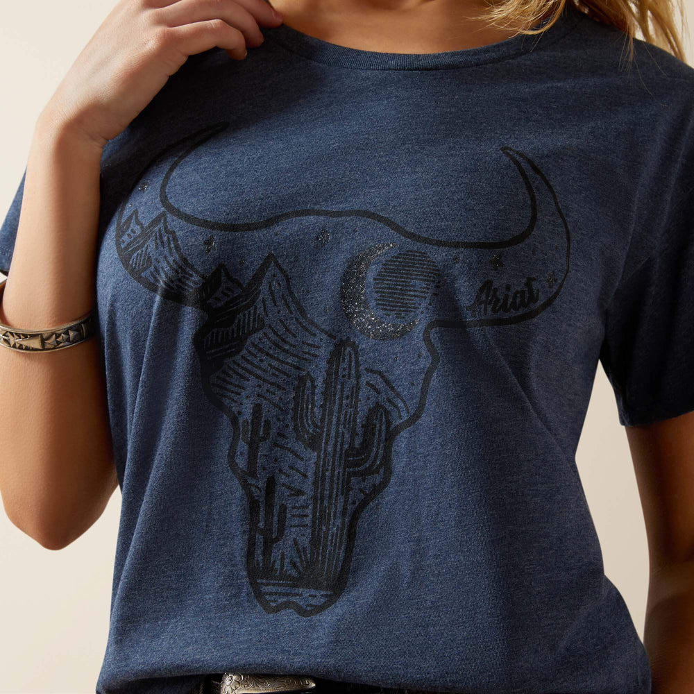 Ariat Bull Night Sky T-Shirt - Women