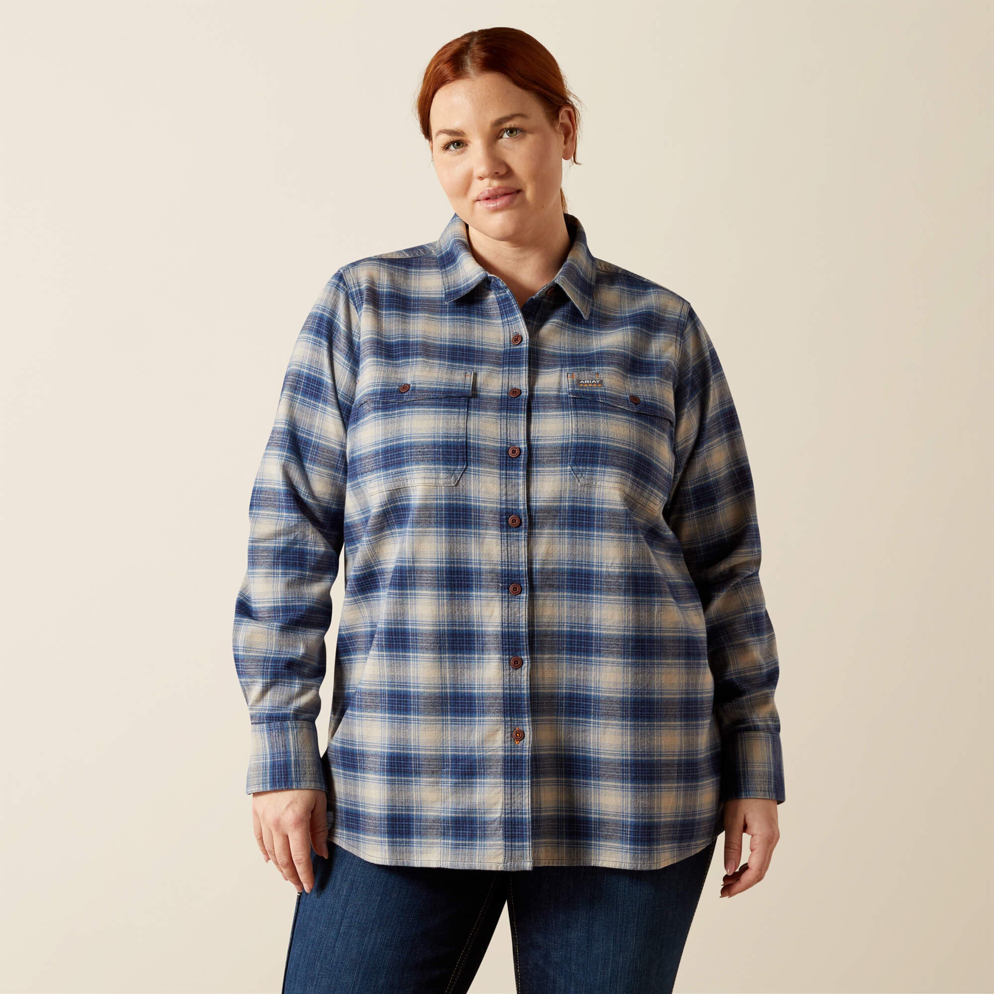 Rebar Flannel DuraStretch Work Shirt - Women