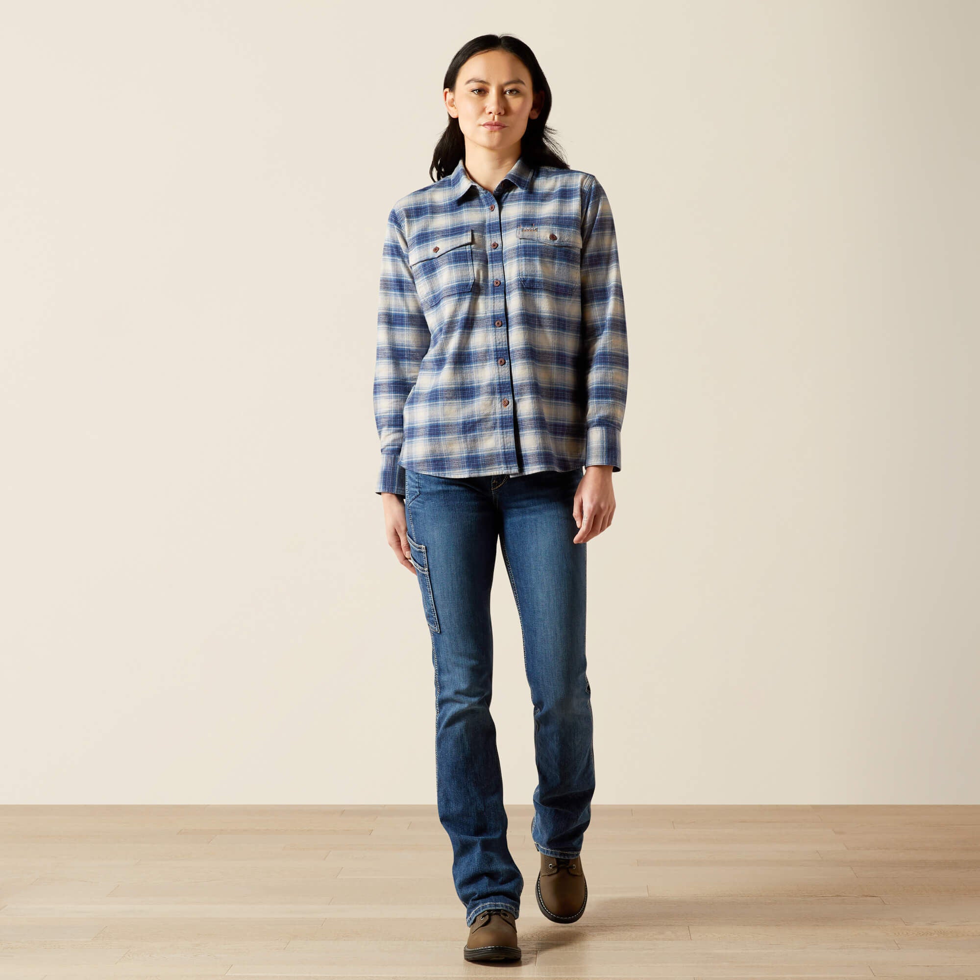 Rebar Flannel DuraStretch Work Shirt - Women