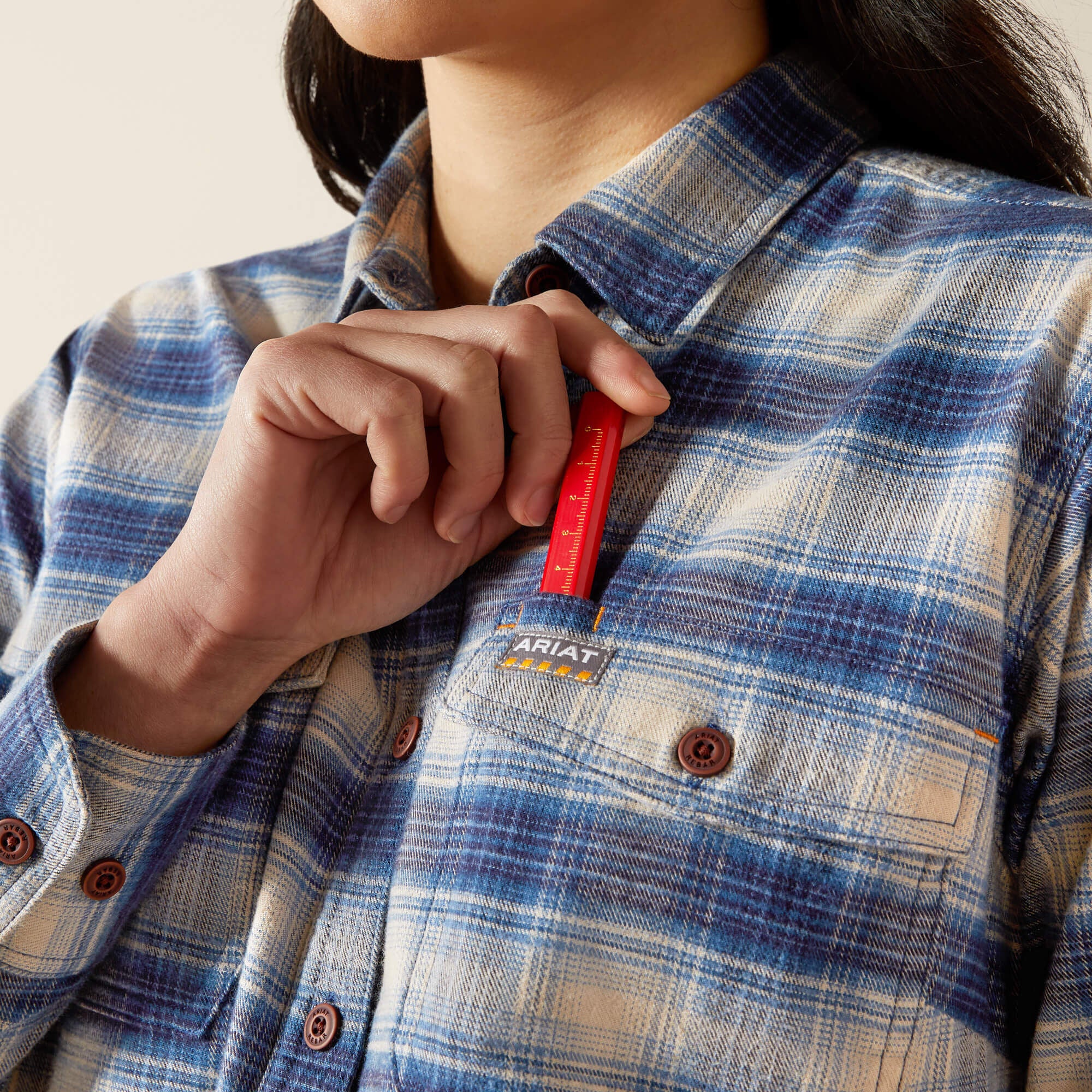 Rebar Flannel DuraStretch Work Shirt - Women