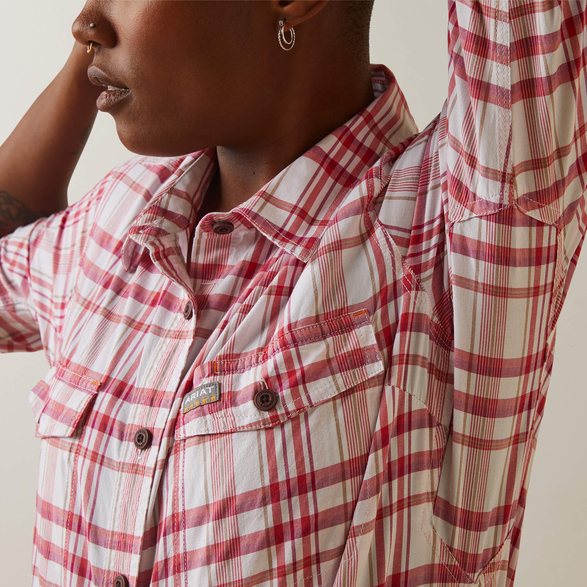Rebar Made Tough DuraStretch Work Shirt - Women