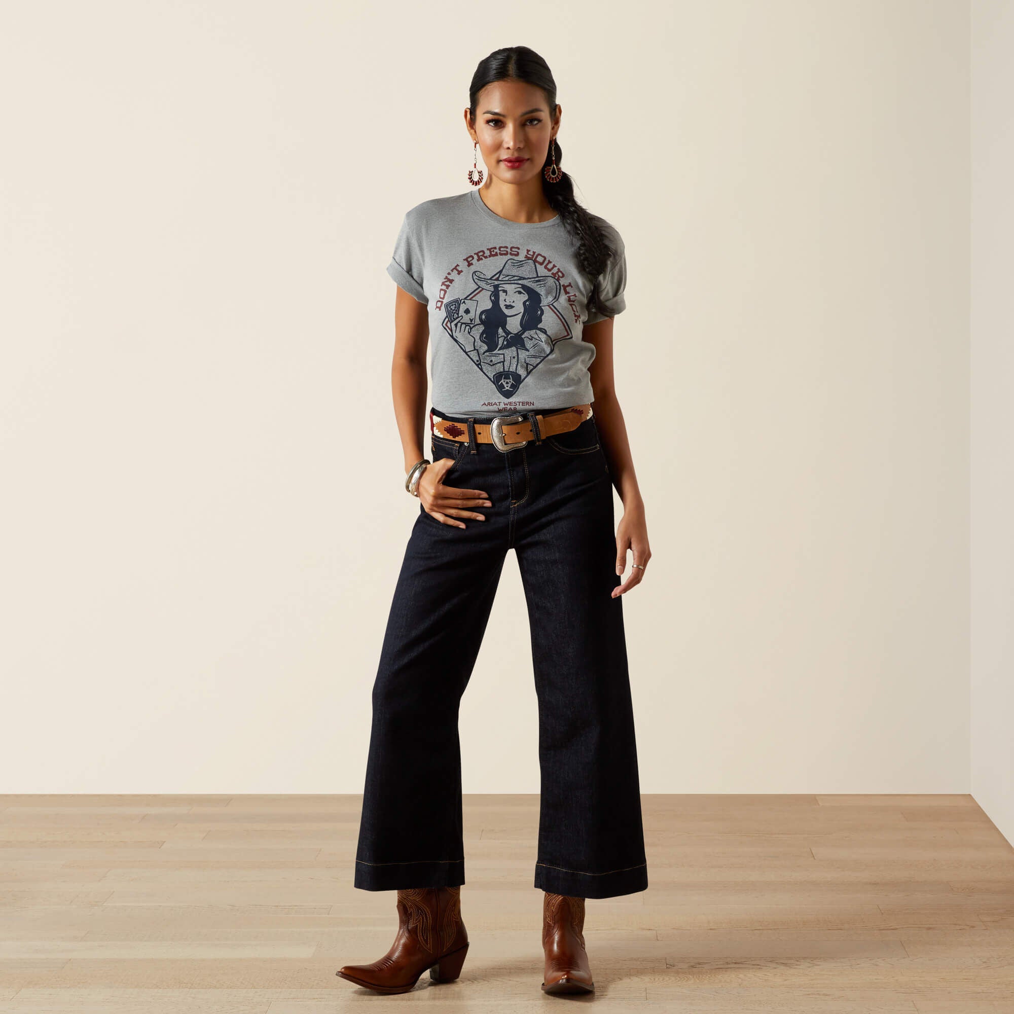 Ariat Don't Press Your Luck T-Shirt - Women