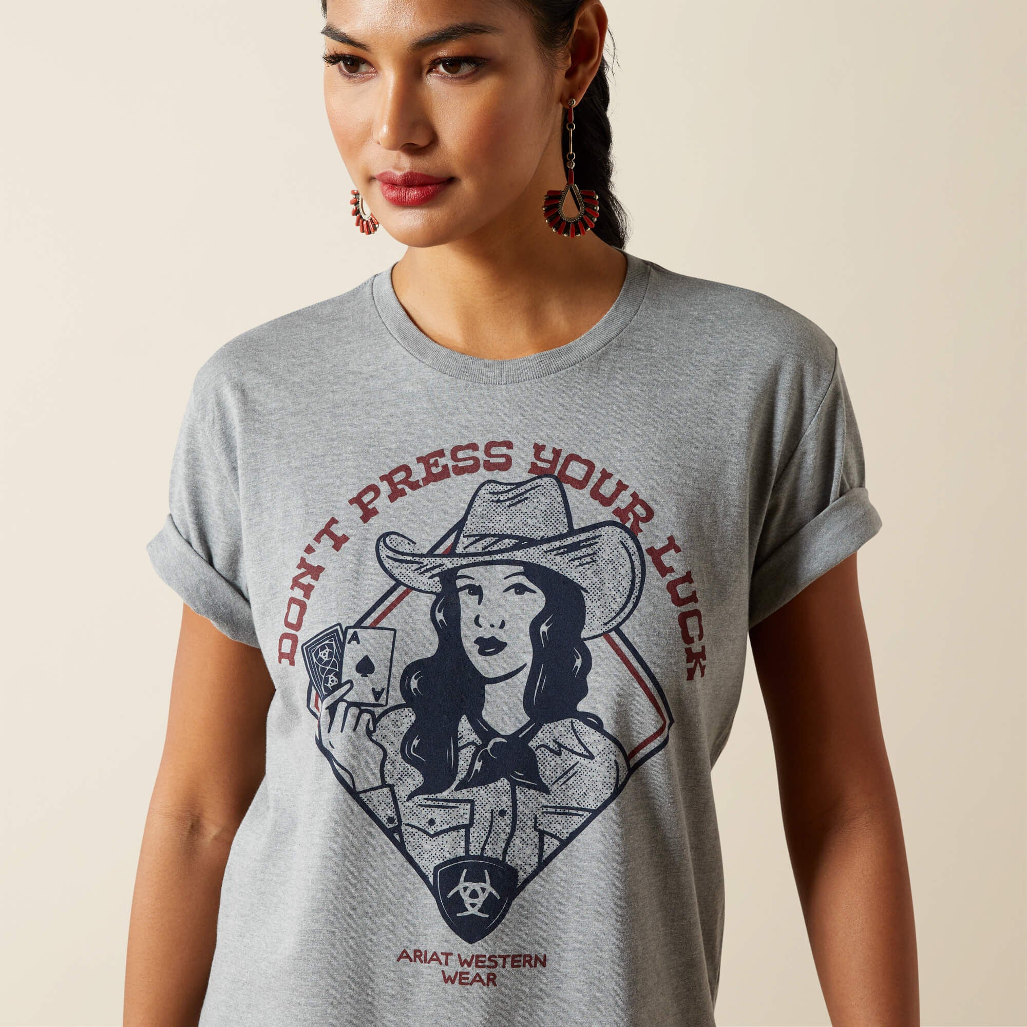 Ariat Don't Press Your Luck T-Shirt - Women