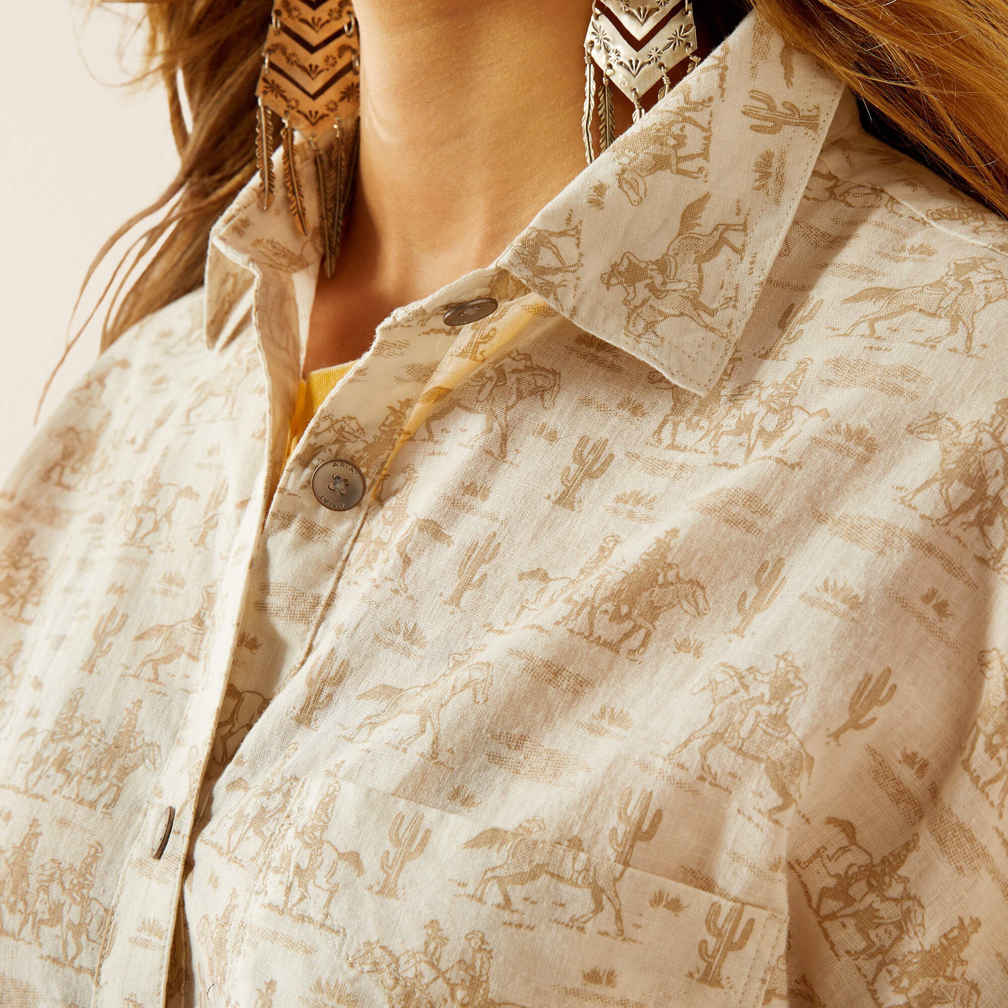 Poppy Summer Overshirt Shirt - Women
