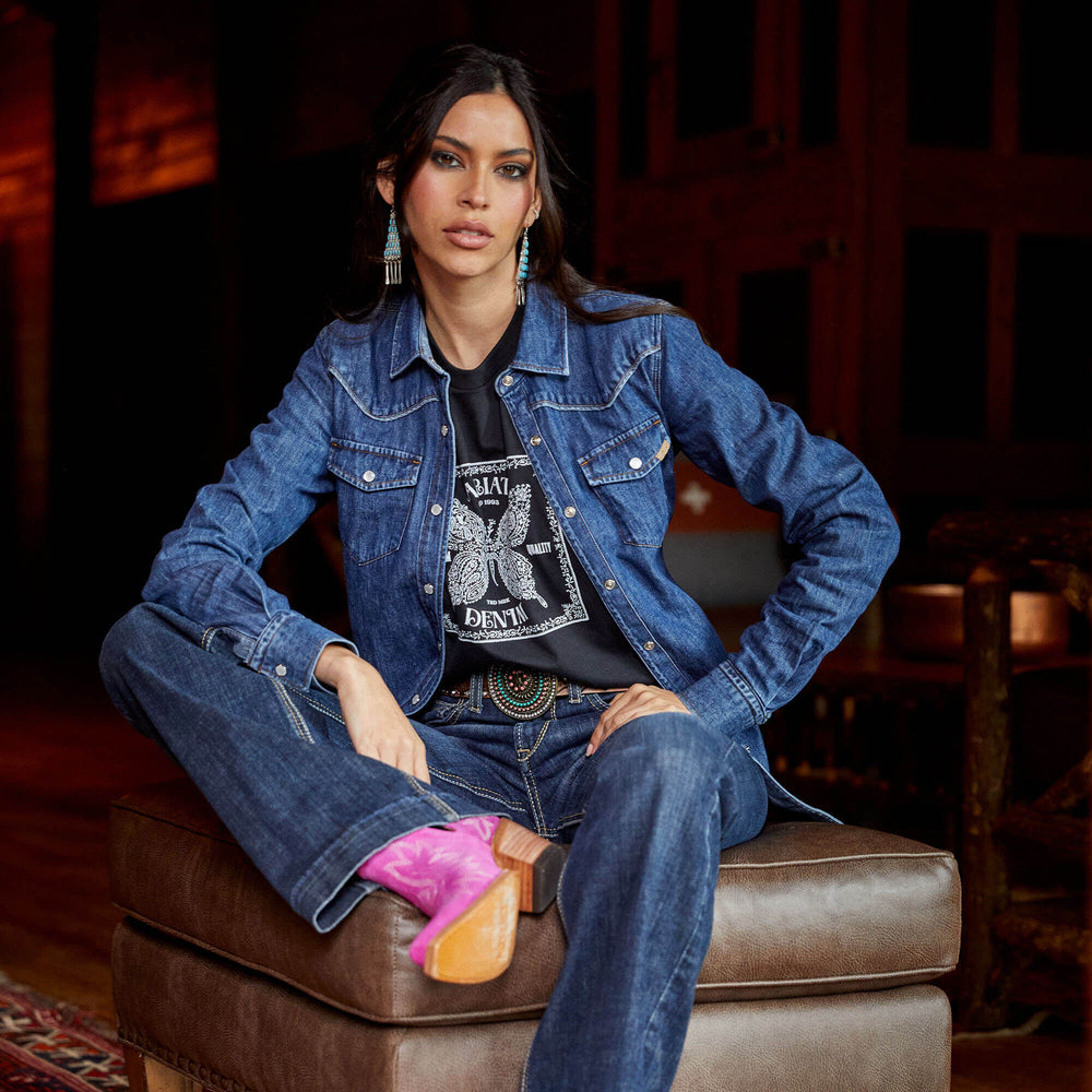 Farriday Denim Shirt - Women|Trends