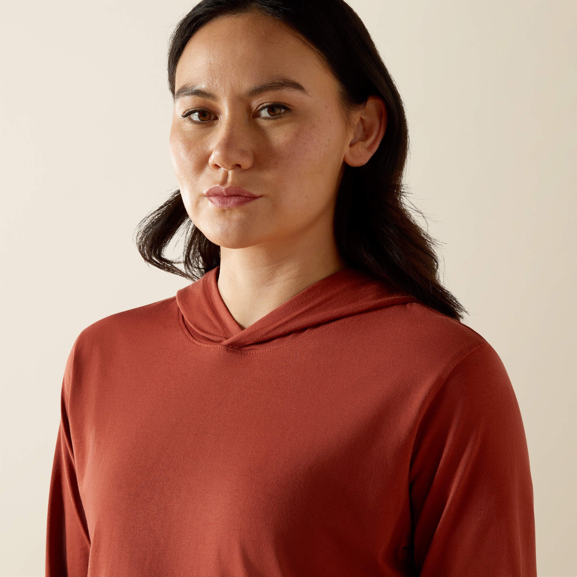 Rebar Cotton Strong Hooded T-Shirt - Women
