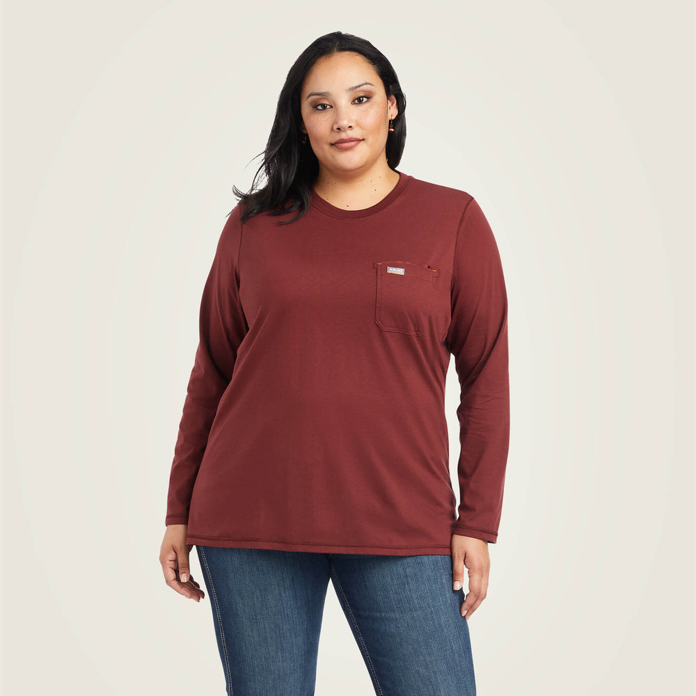 Rebar Workman USA Logo T-Shirt - Women