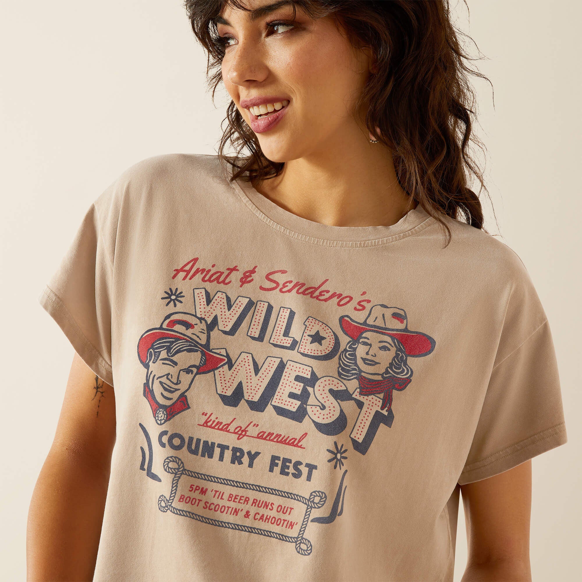 Sendero x Ariat Wild West Country Fest T-Shirt - Women