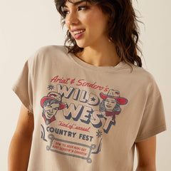 Sendero x Ariat Wild West Country Fest T-Shirt - Women