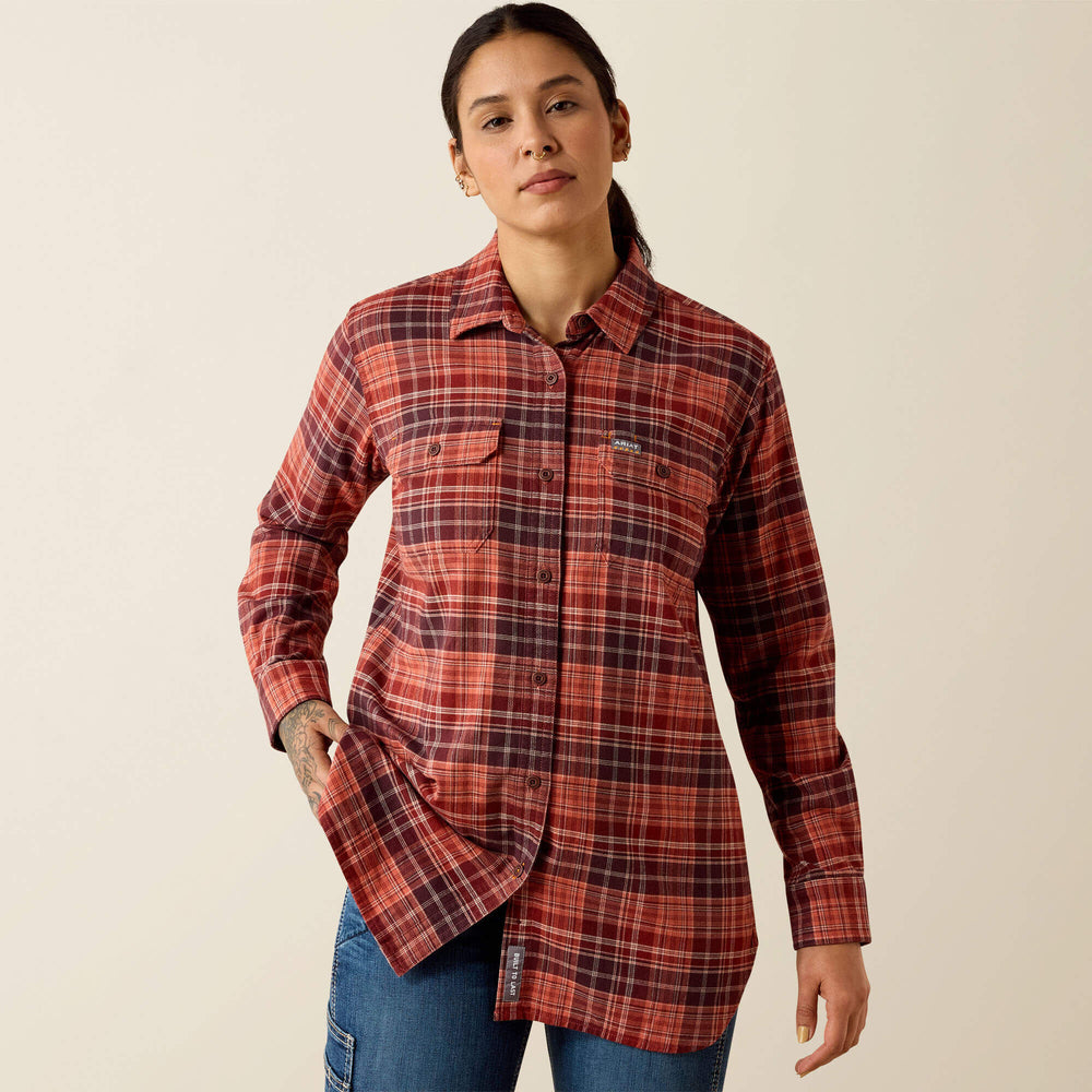 Rebar DuraStretch Flannel Tunic - Women