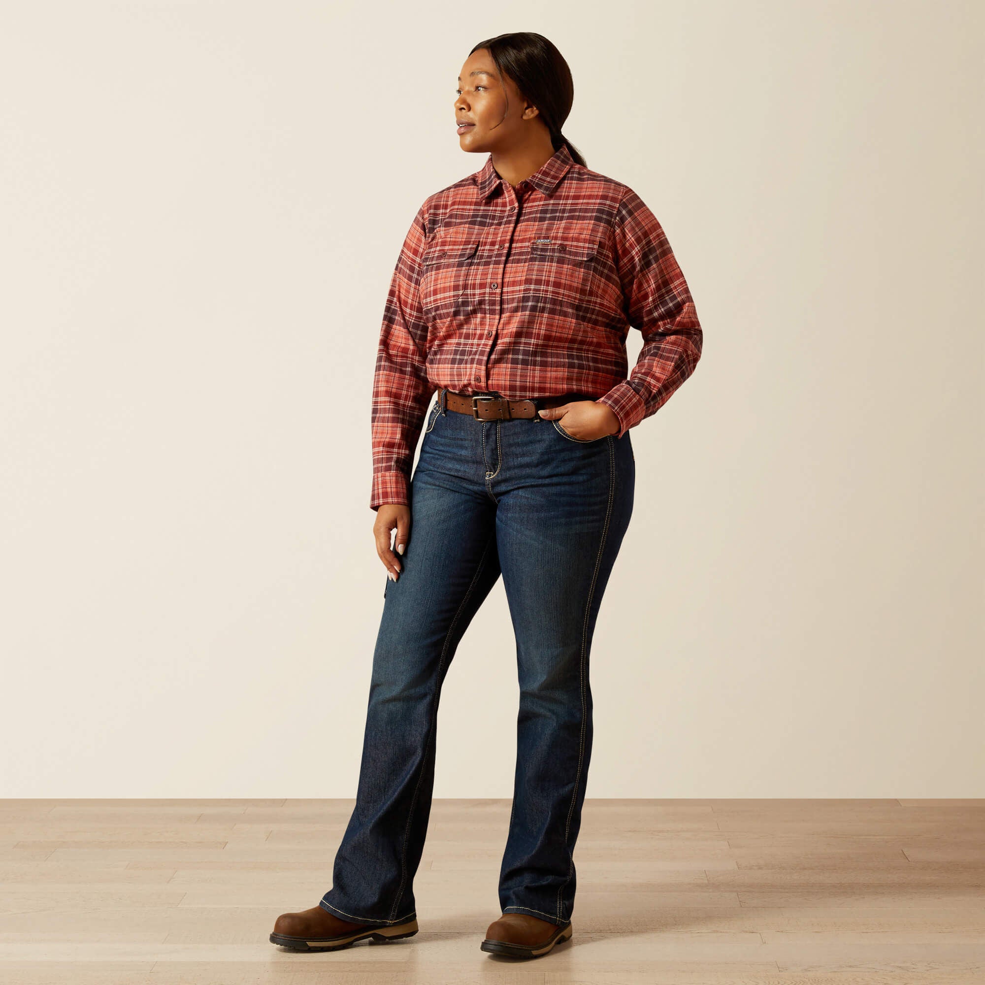 Rebar DuraStretch Flannel Tunic - Women