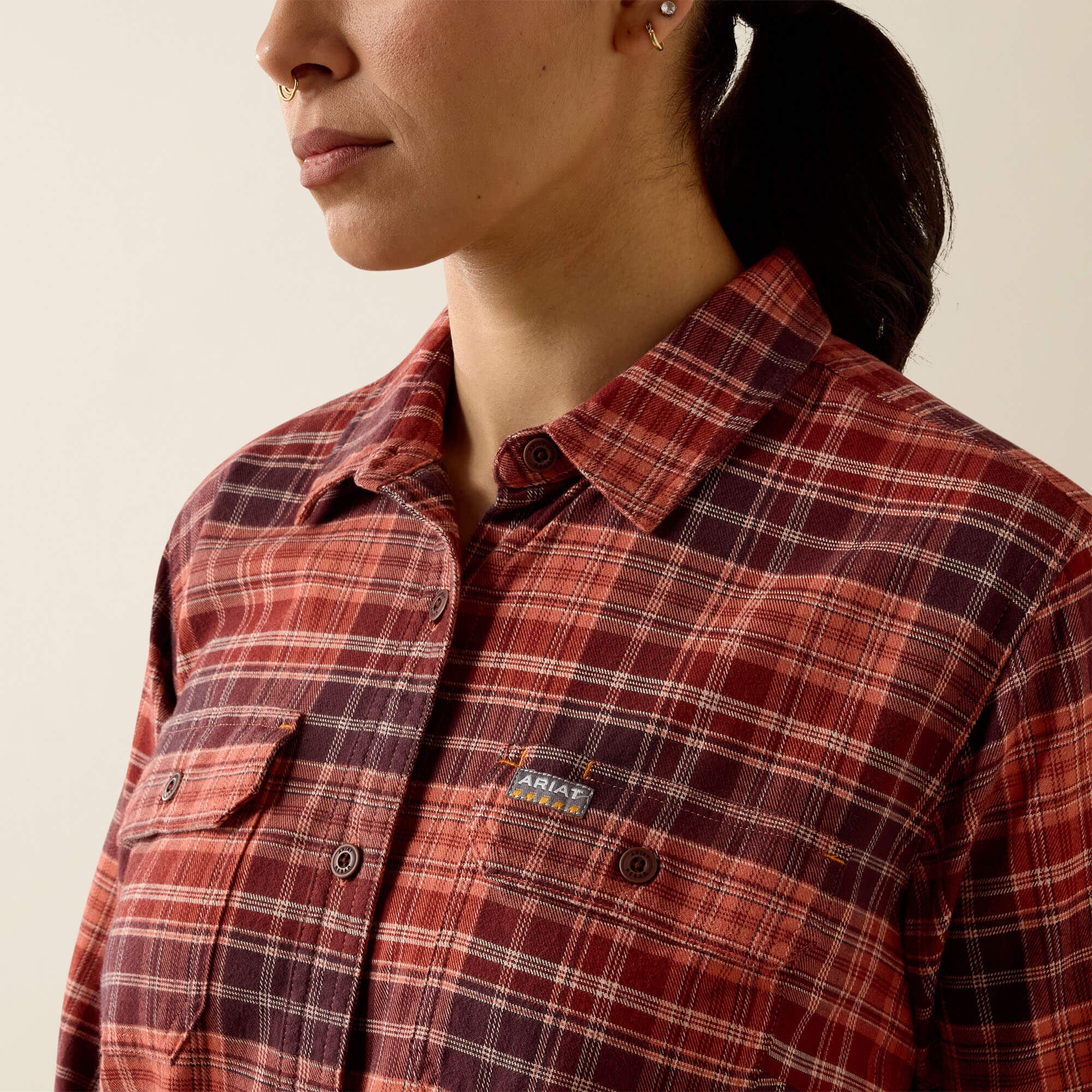 Rebar DuraStretch Flannel Tunic - Women