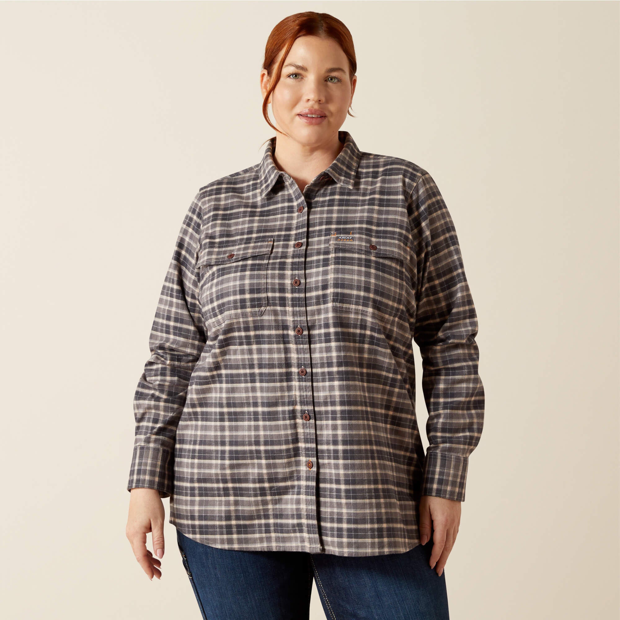 Rebar Flannel DuraStretch Work Shirt - Women