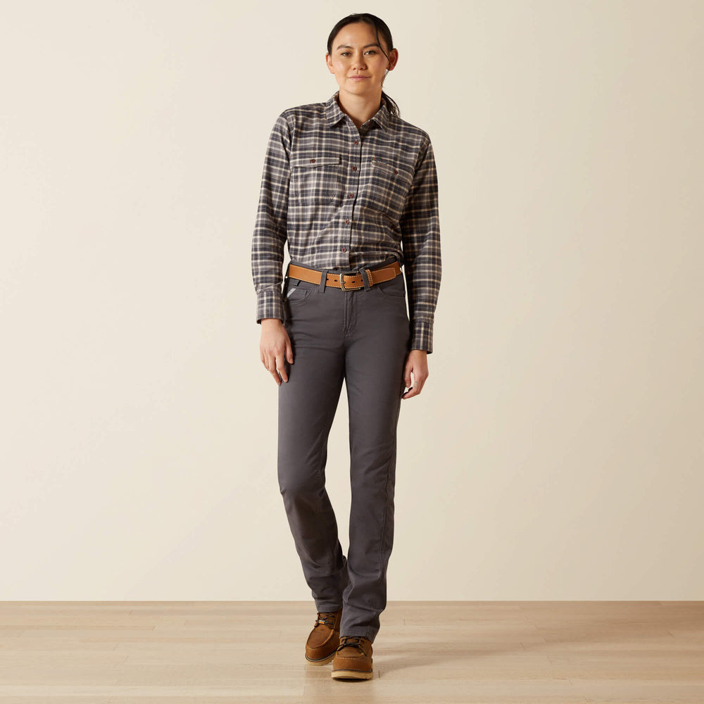 Rebar Flannel DuraStretch Work Shirt - Women