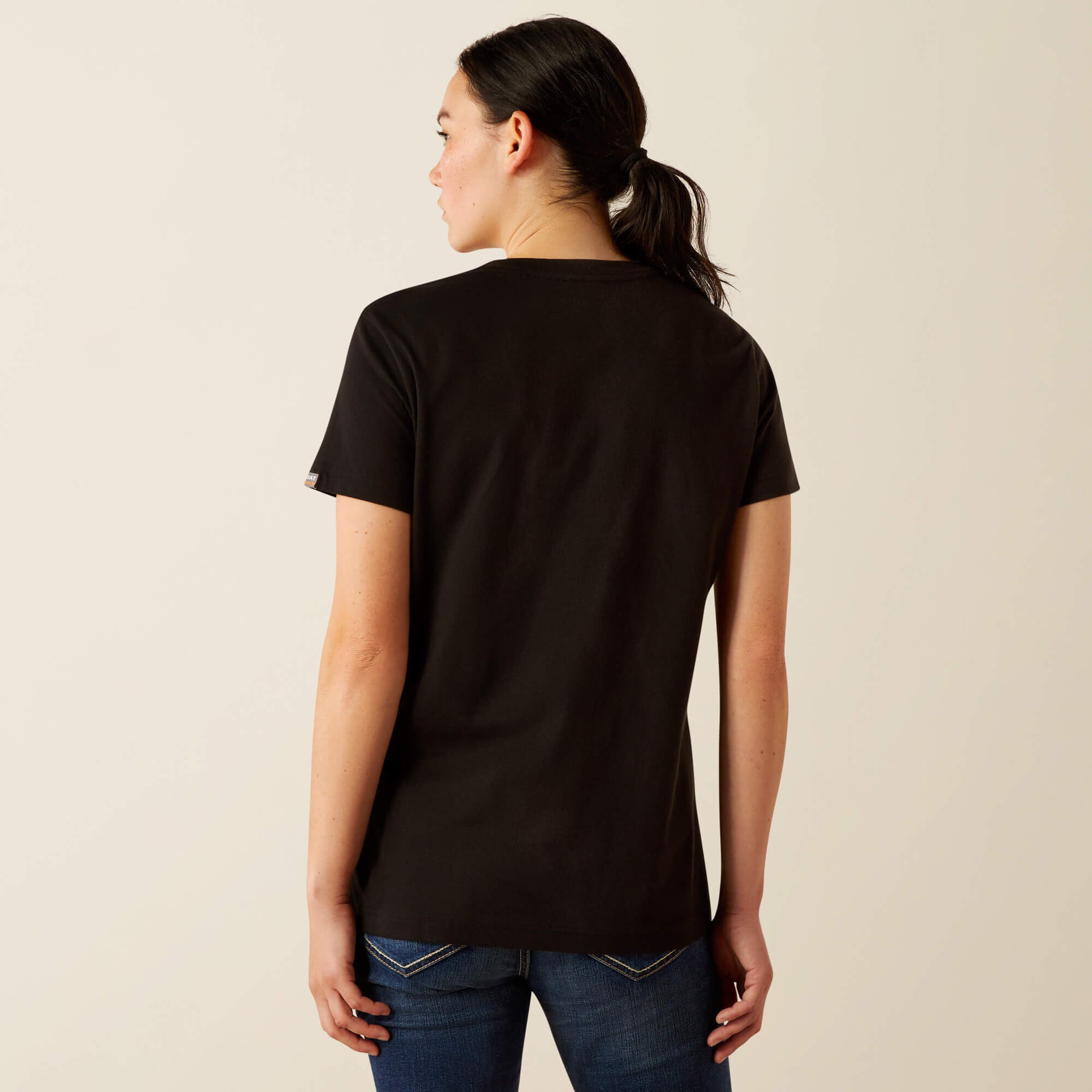 Rebar Cotton Strong Standard V-Neck T-Shirt - Women