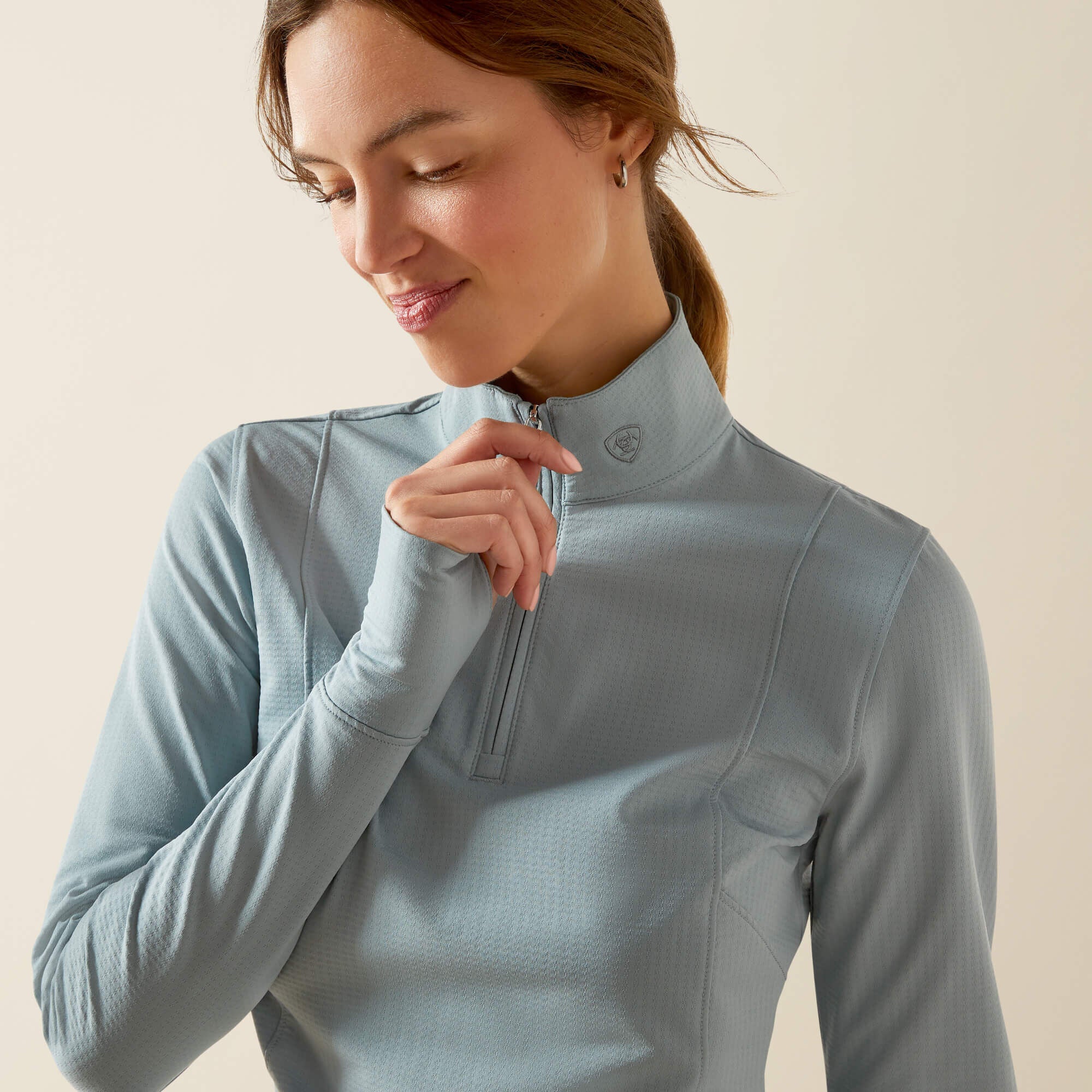 Gridwork 2.0 1/4 Zip Baselayer - Women