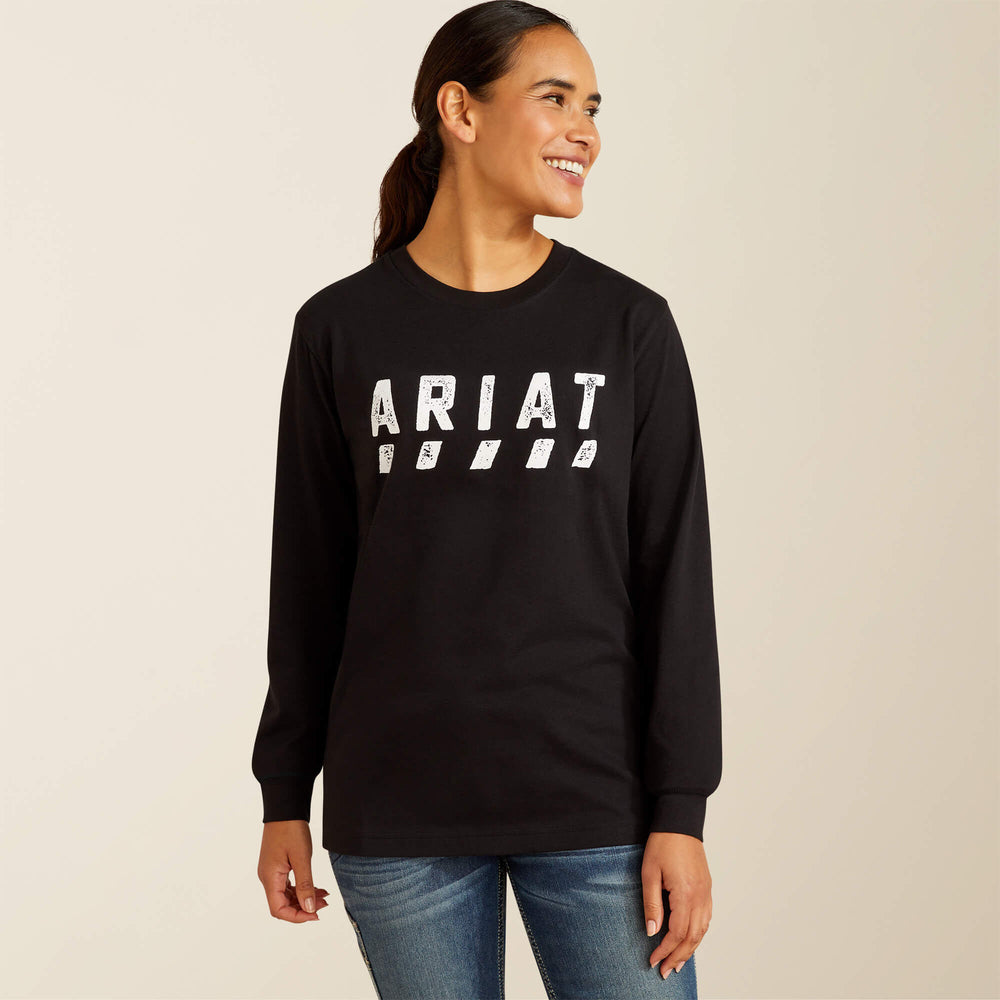 Rebar Cotton Strong Logo T-Shirt - Women