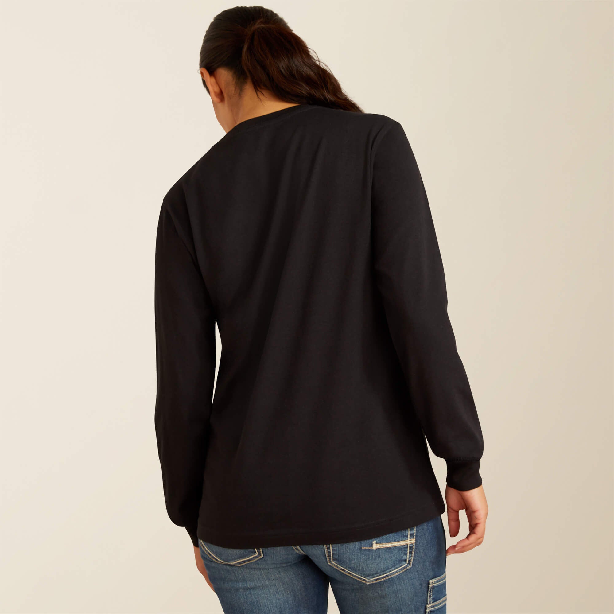 Rebar Cotton Strong Logo T-Shirt - Women